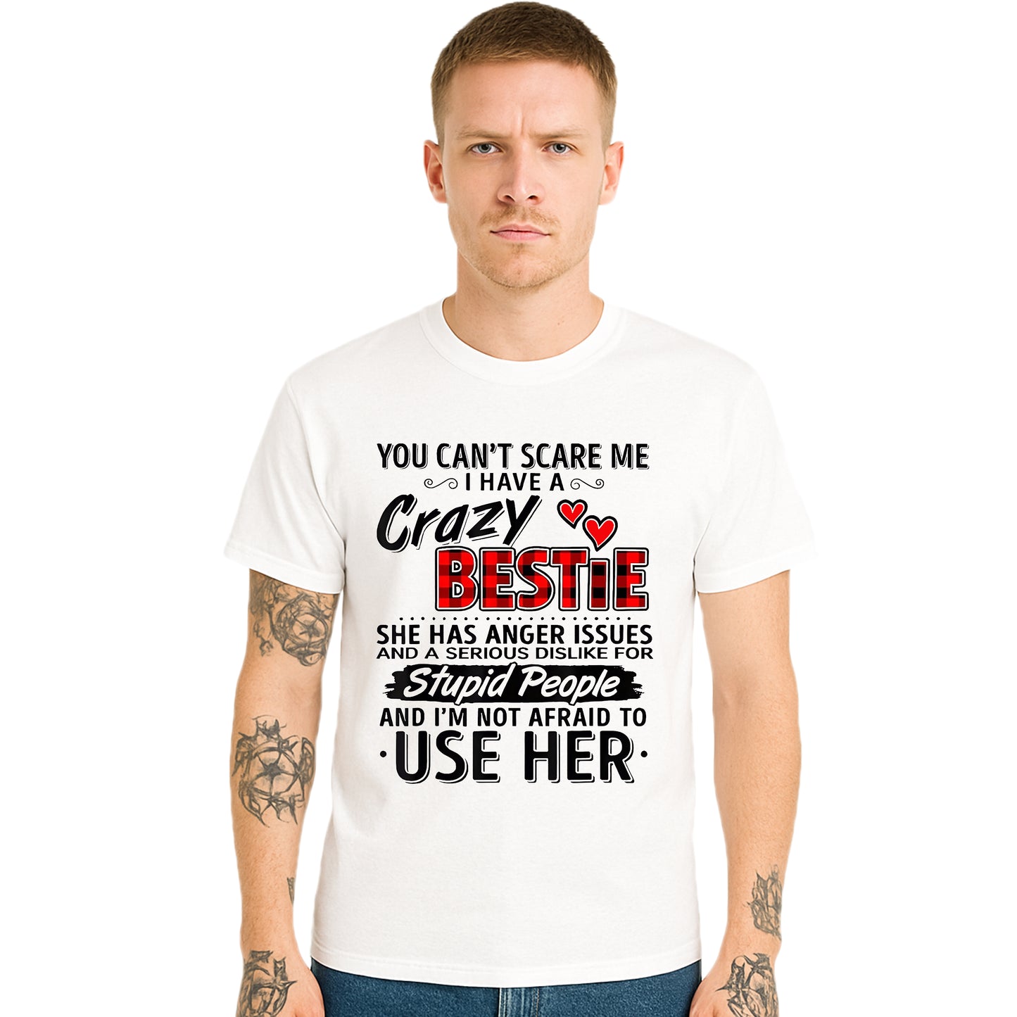 You Can't Scare Me | T-Shirt For Men's You Can't Scare Me | T-Shirt For Men's