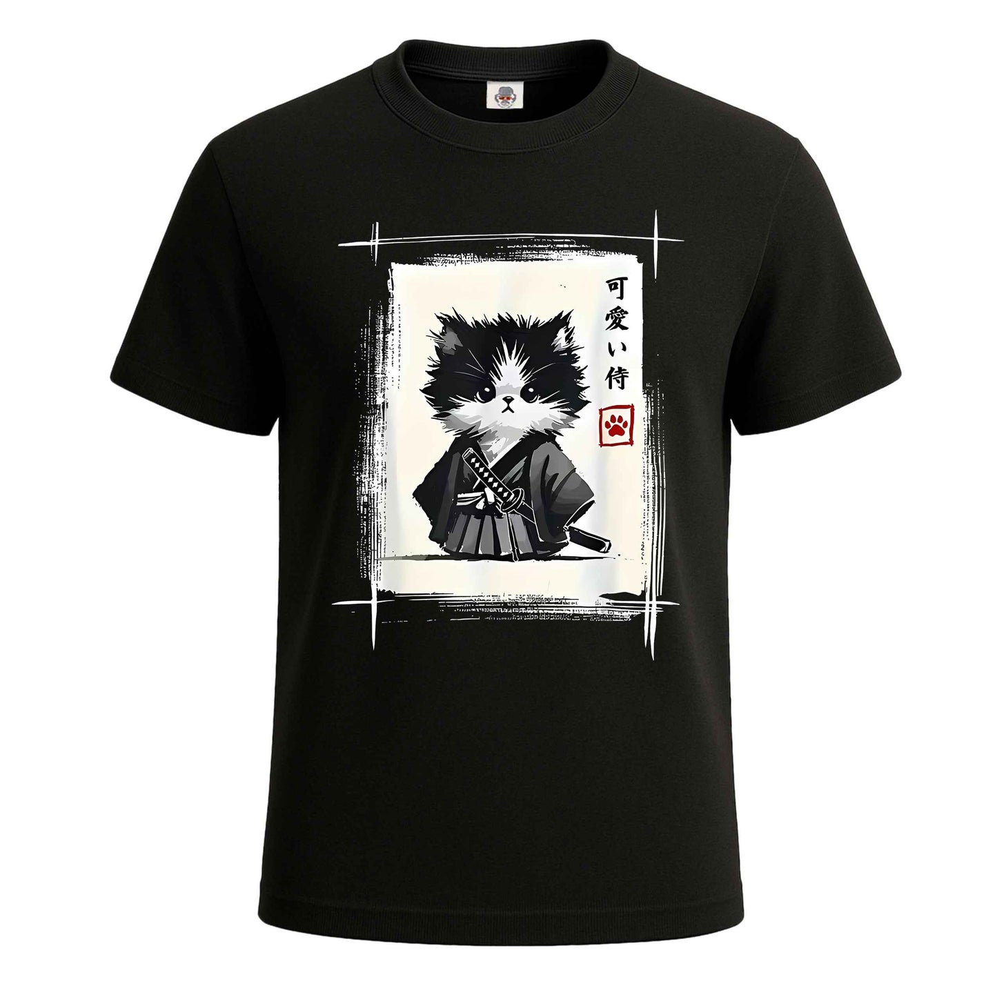 Samurai Cat Japanese |T-Shirt For Men's