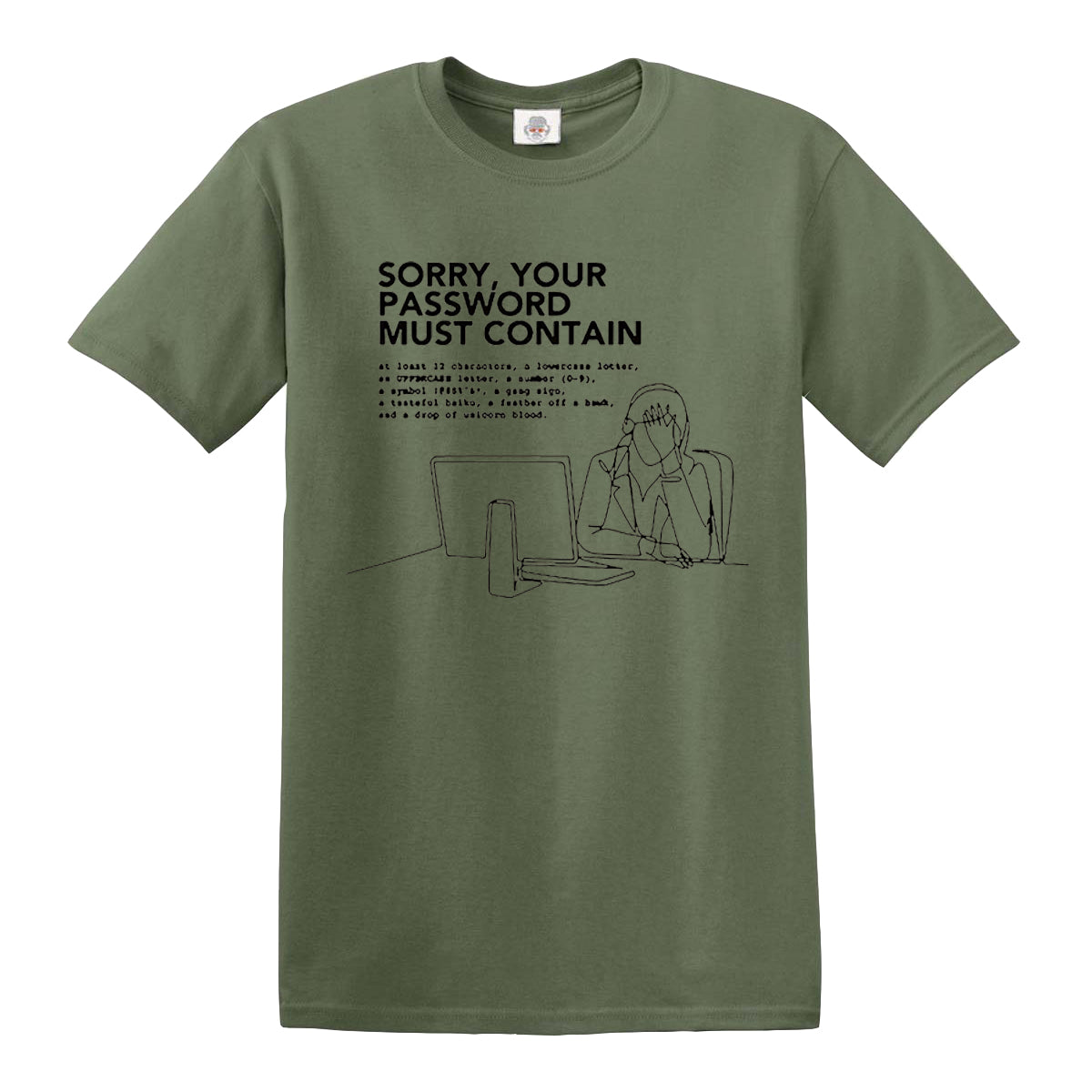 Sorry, Your Password | MEN'S T-SHIRT