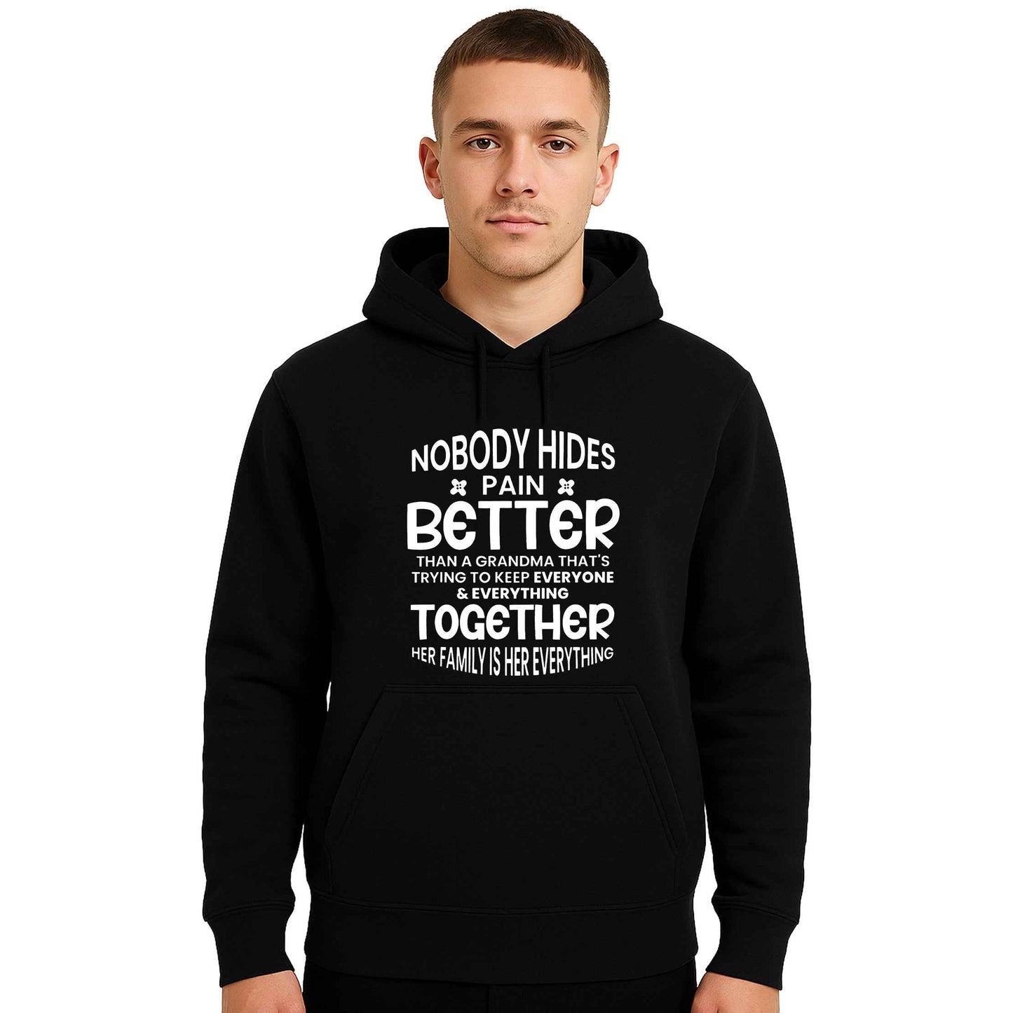 Nobody Hidee Pain | Hoody For Men's
