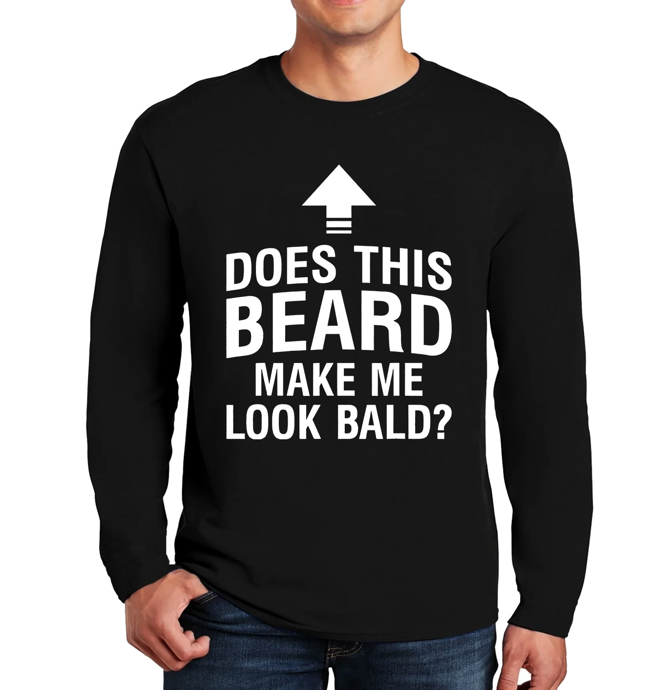 Does This Beard | Men's Long Sleeve