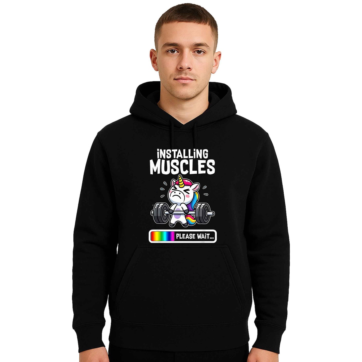 Installing Muscles | Hoody For Men's