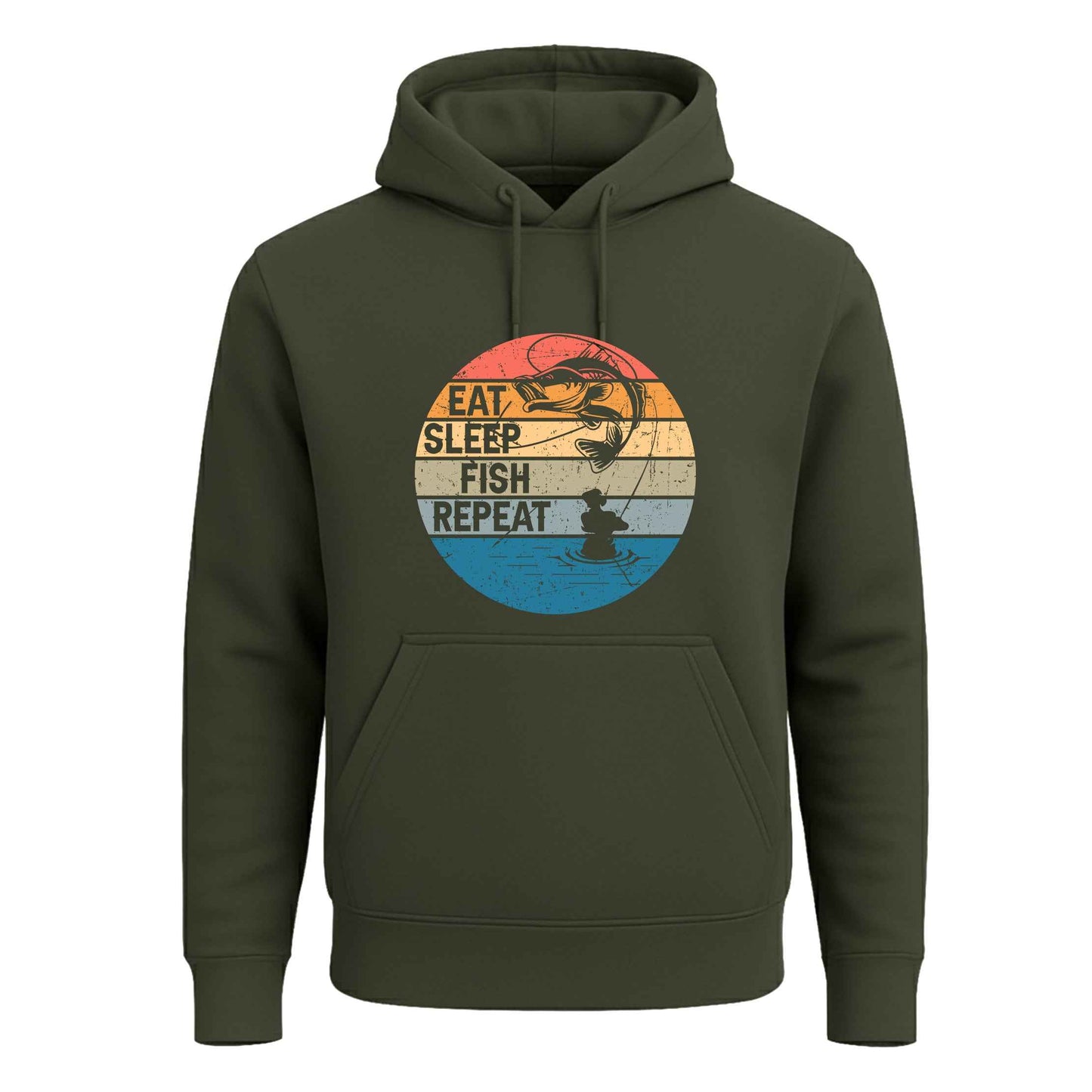 EAT SLEEP FISH | Hoody For Men's