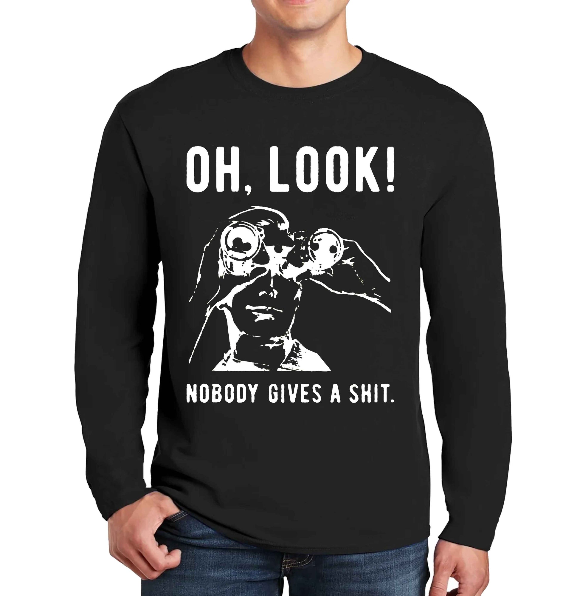 Oh Look Nobody | Men's Long Sleeve