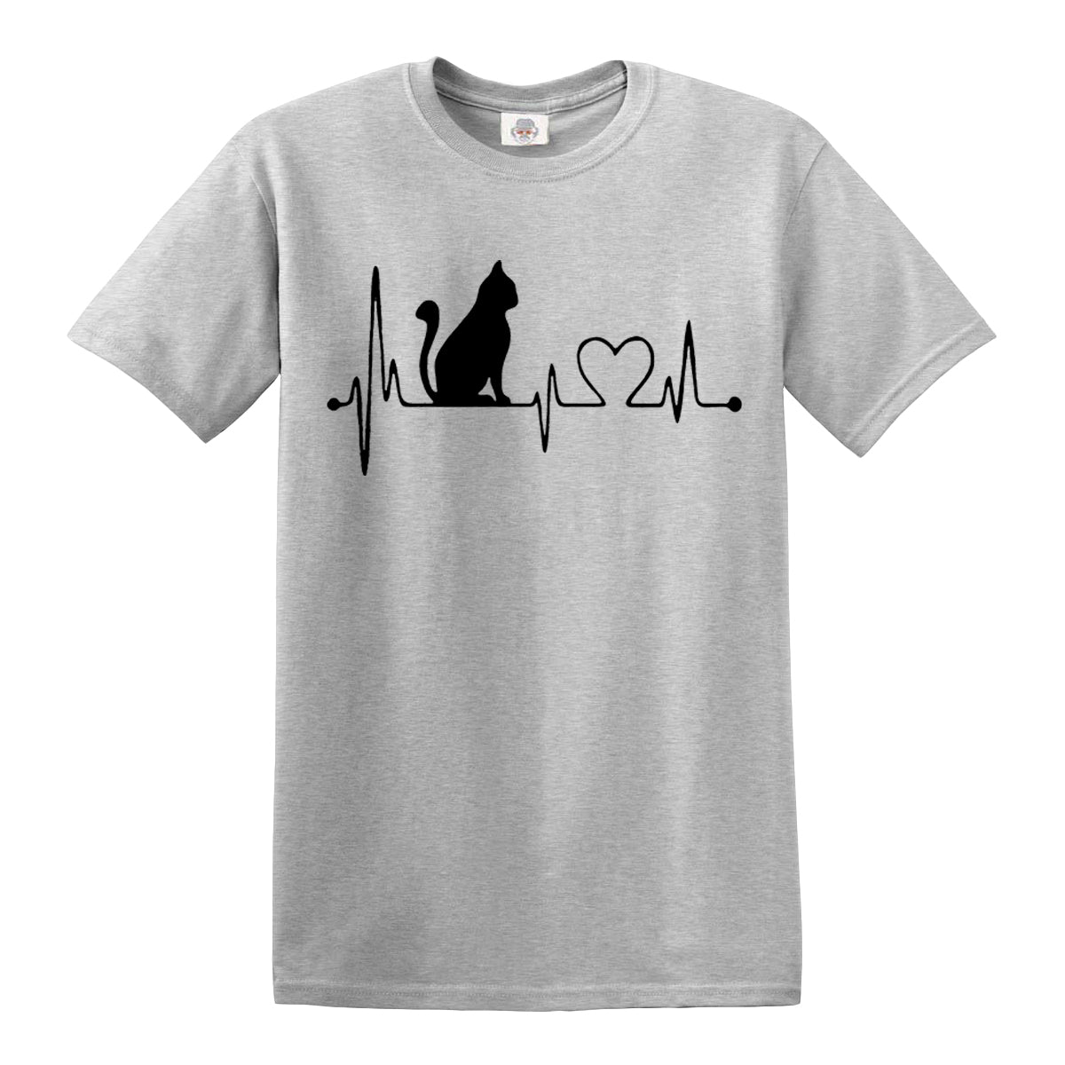 CAT HEART PATTERN | MEN'S T-SHIRT