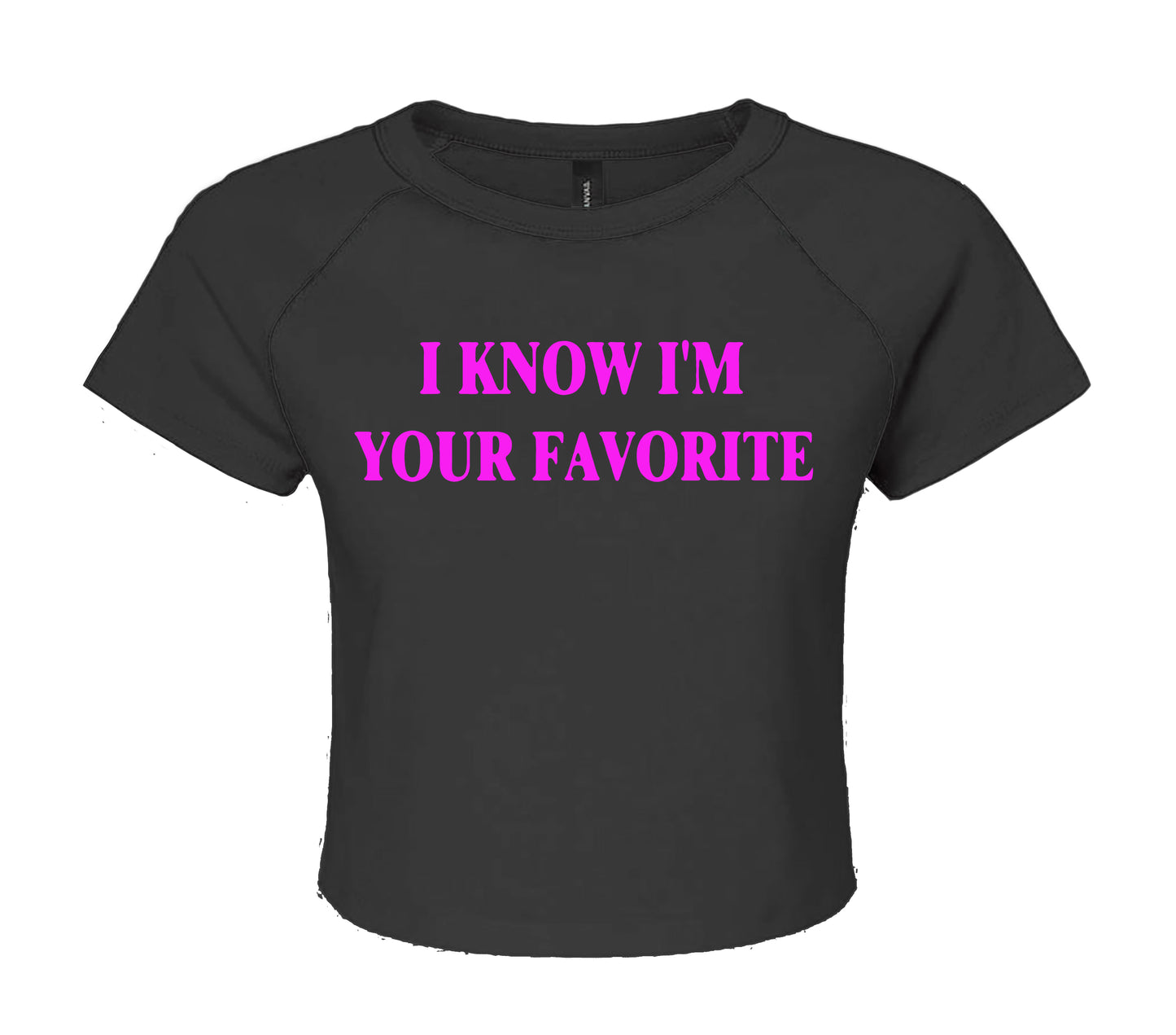 I KNOW I'M YOUR | LADIES CROP TOP