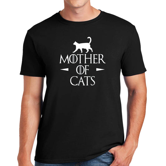 MOTHER OF CATS | CAT DESIGN PRINT | MEN'S T-SHIRT MOTHER OF CATS | CAT DESIGN PRINT | MEN'S T-SHIRT