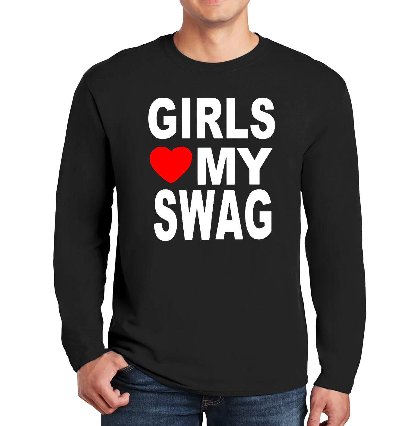 GIRLS MY SWAG | Men's Long Sleeve