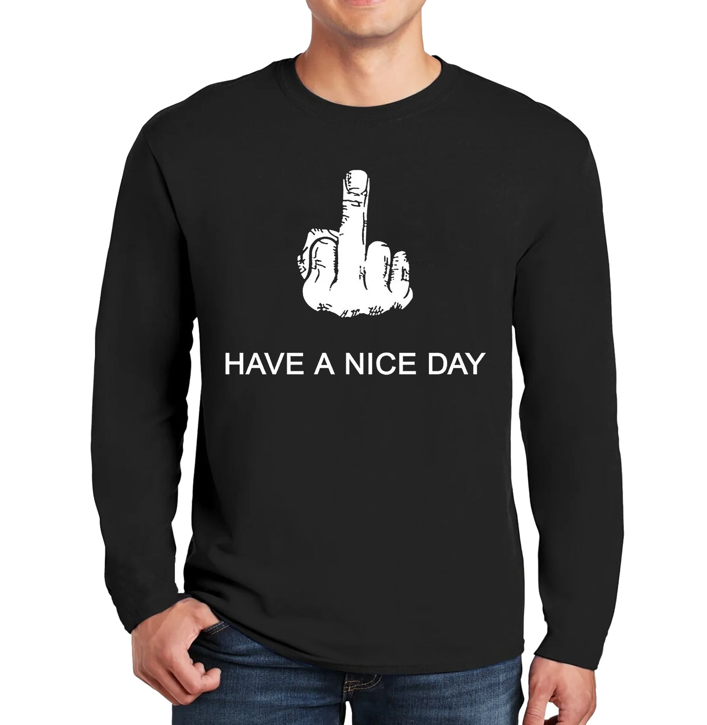 Have A Nice Day | Men's Long Sleeve