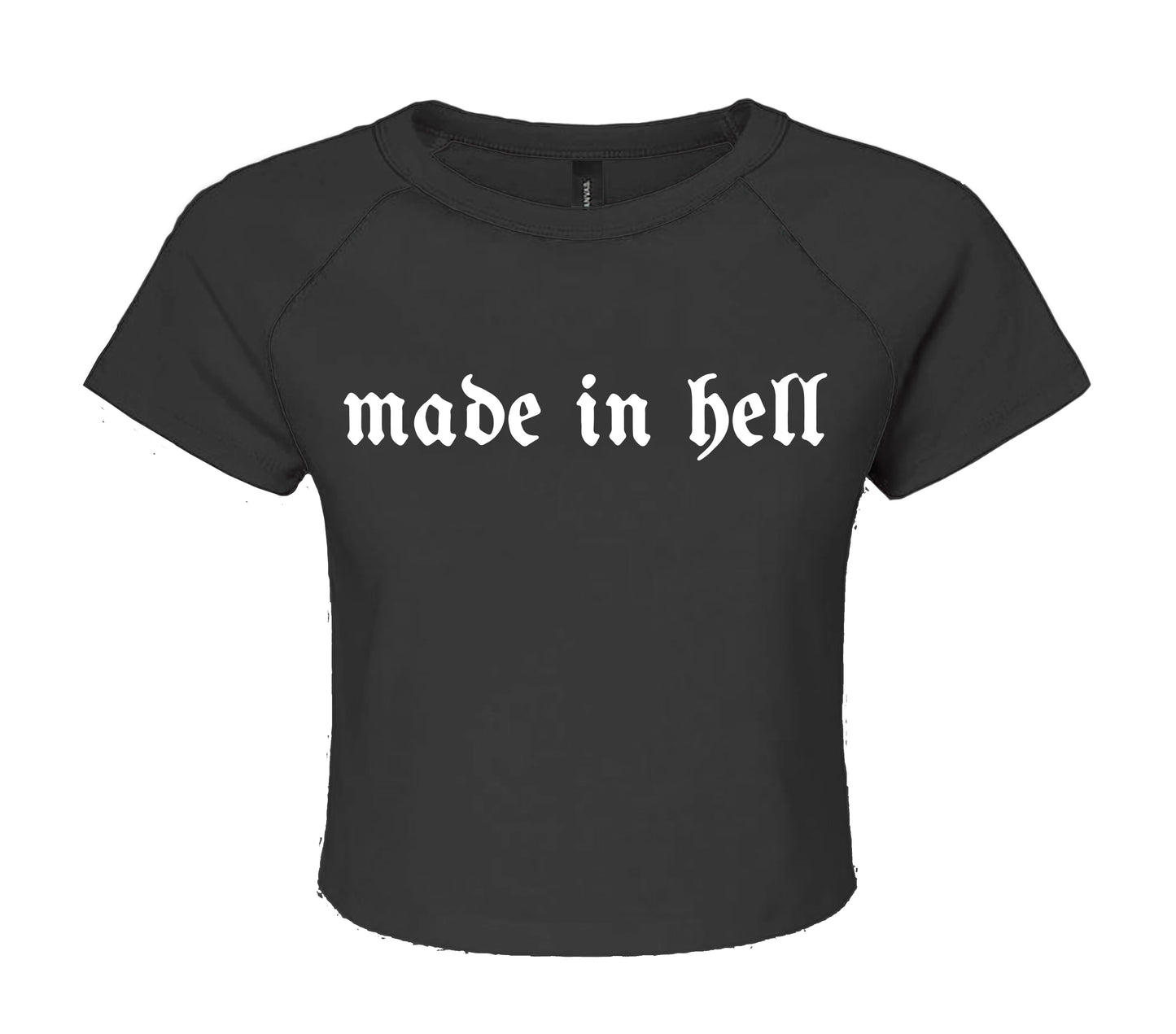MADE IN HELL | LADIES CROP TOP
