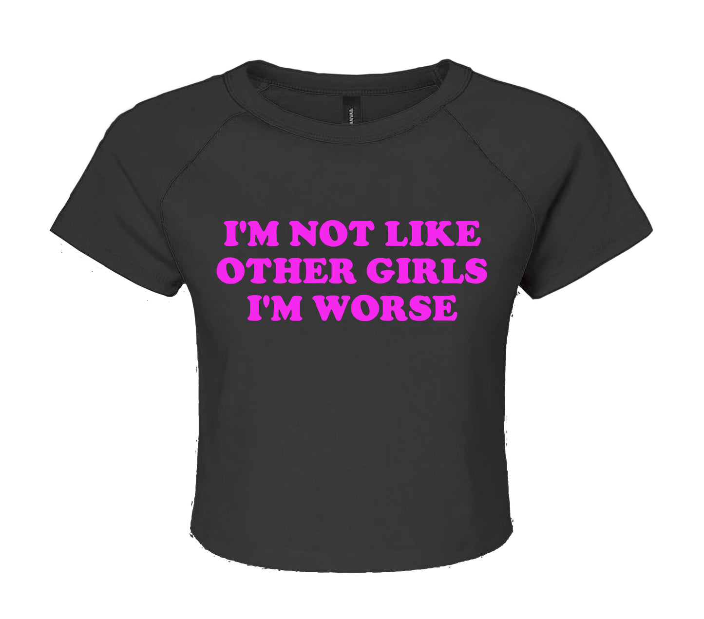 I'M NOT LIKE | LADIES CROP TOP