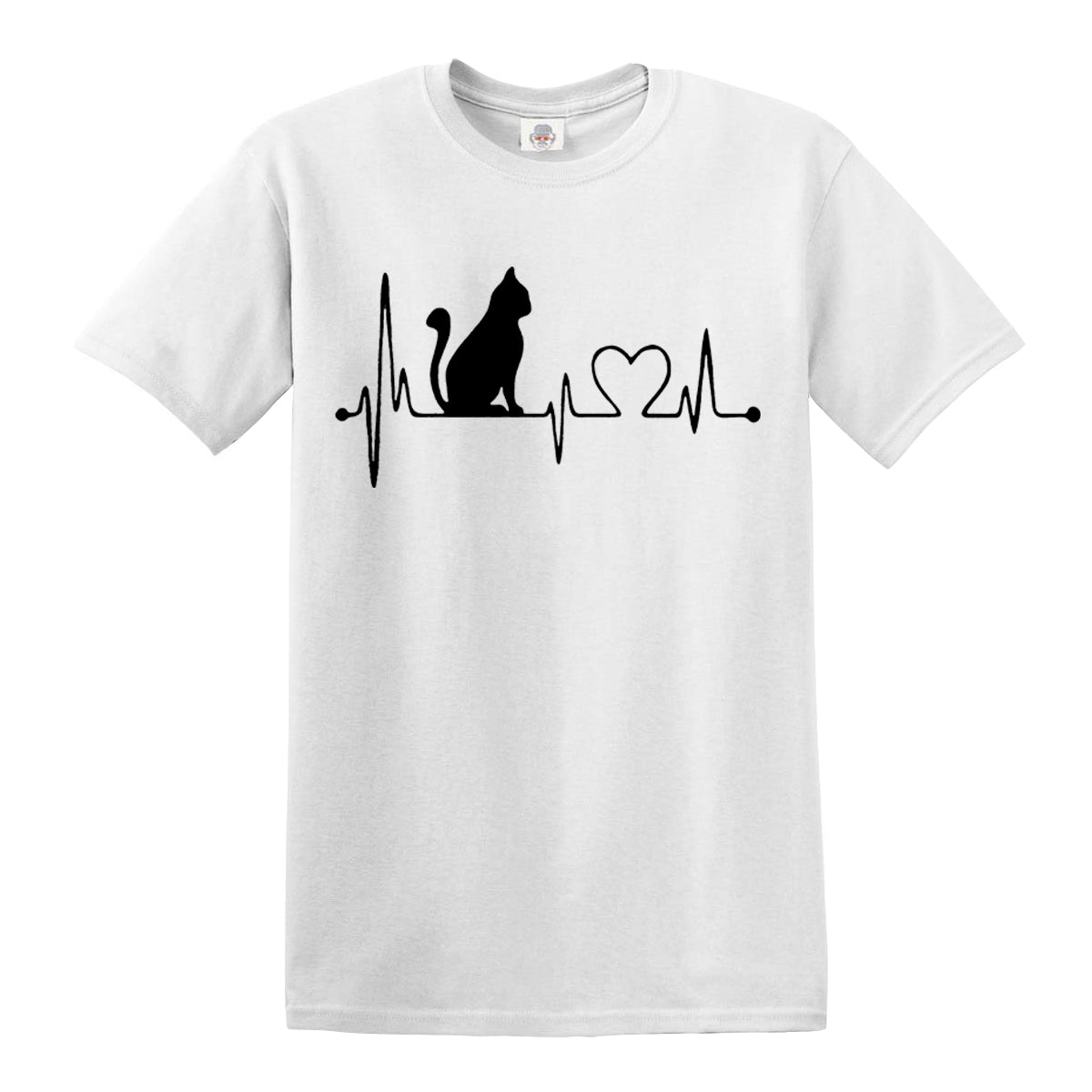 CAT HEART PATTERN | MEN'S T-SHIRT