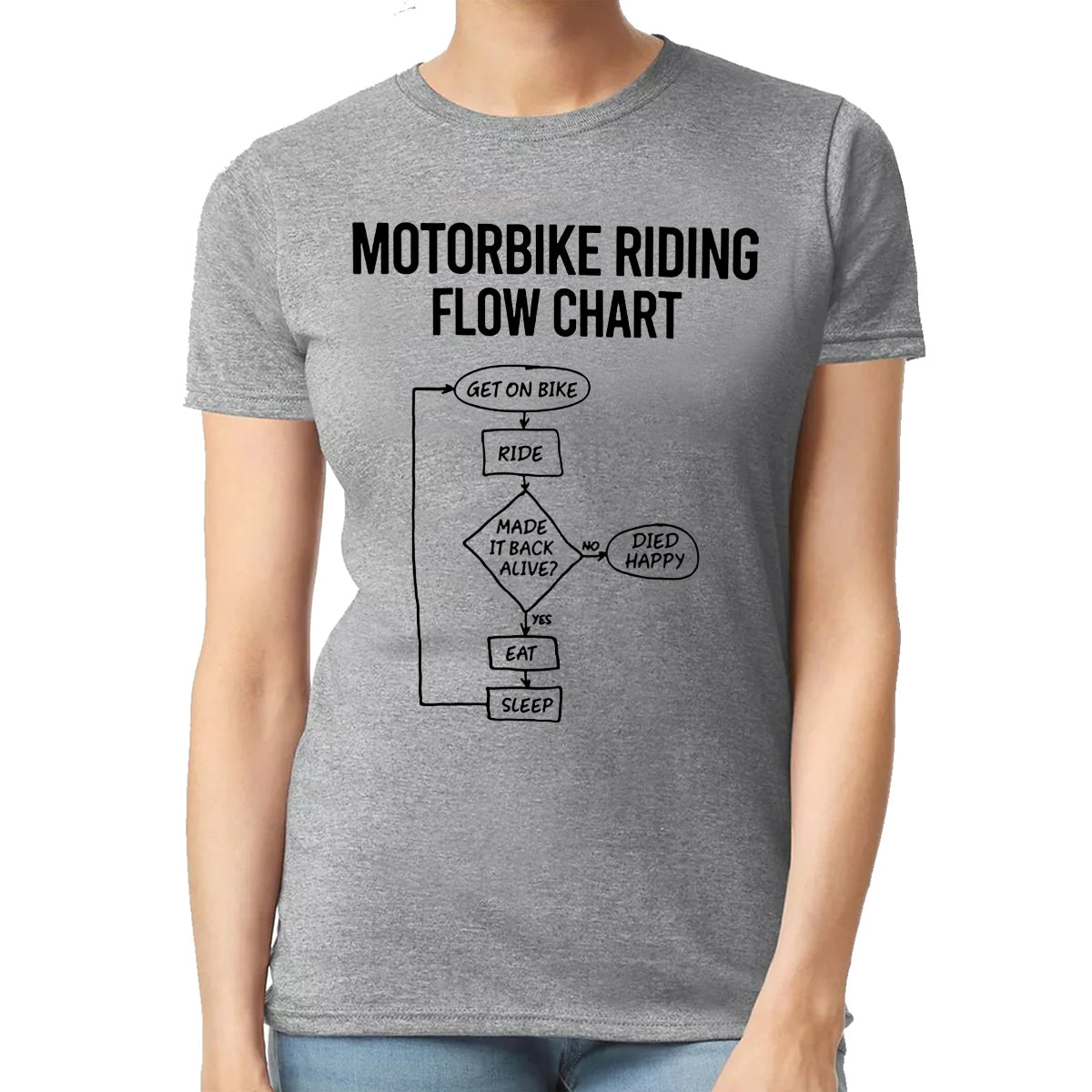 Motorbike Riding | LADIES T-SHIRT