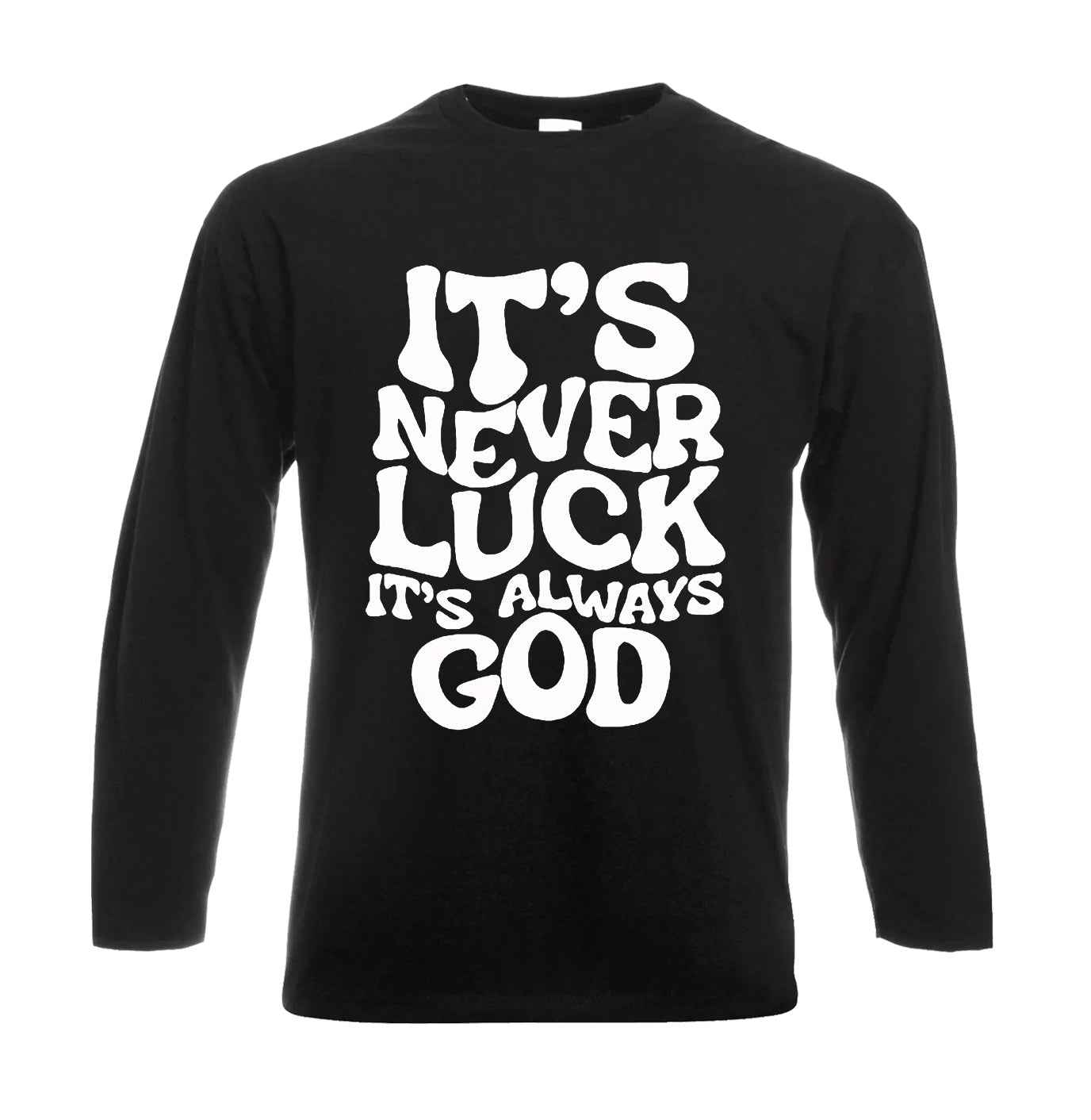 IT'S NEVER LUCK | Men's Long Sleeve