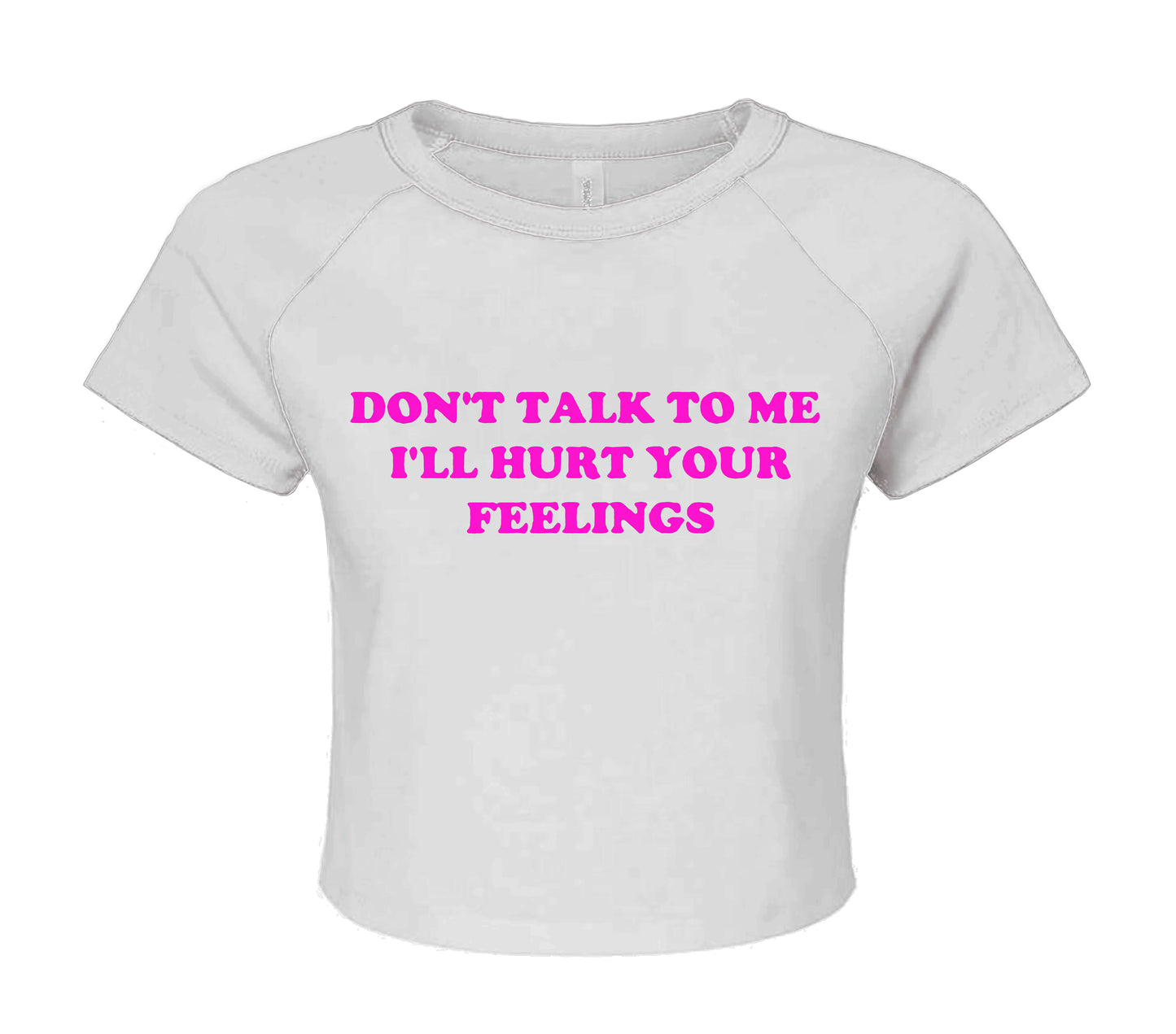DON'T TALK TO ME | CROP TOP FOR LADIES