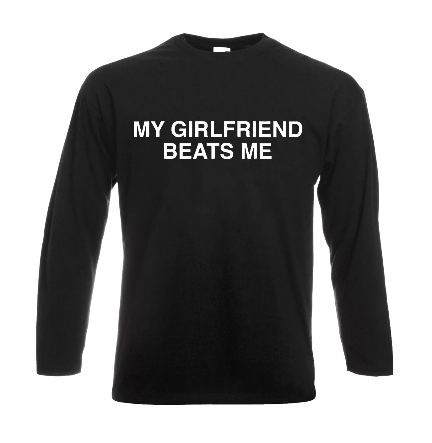 My Girlfriend Beats | Men's Long Sleeve