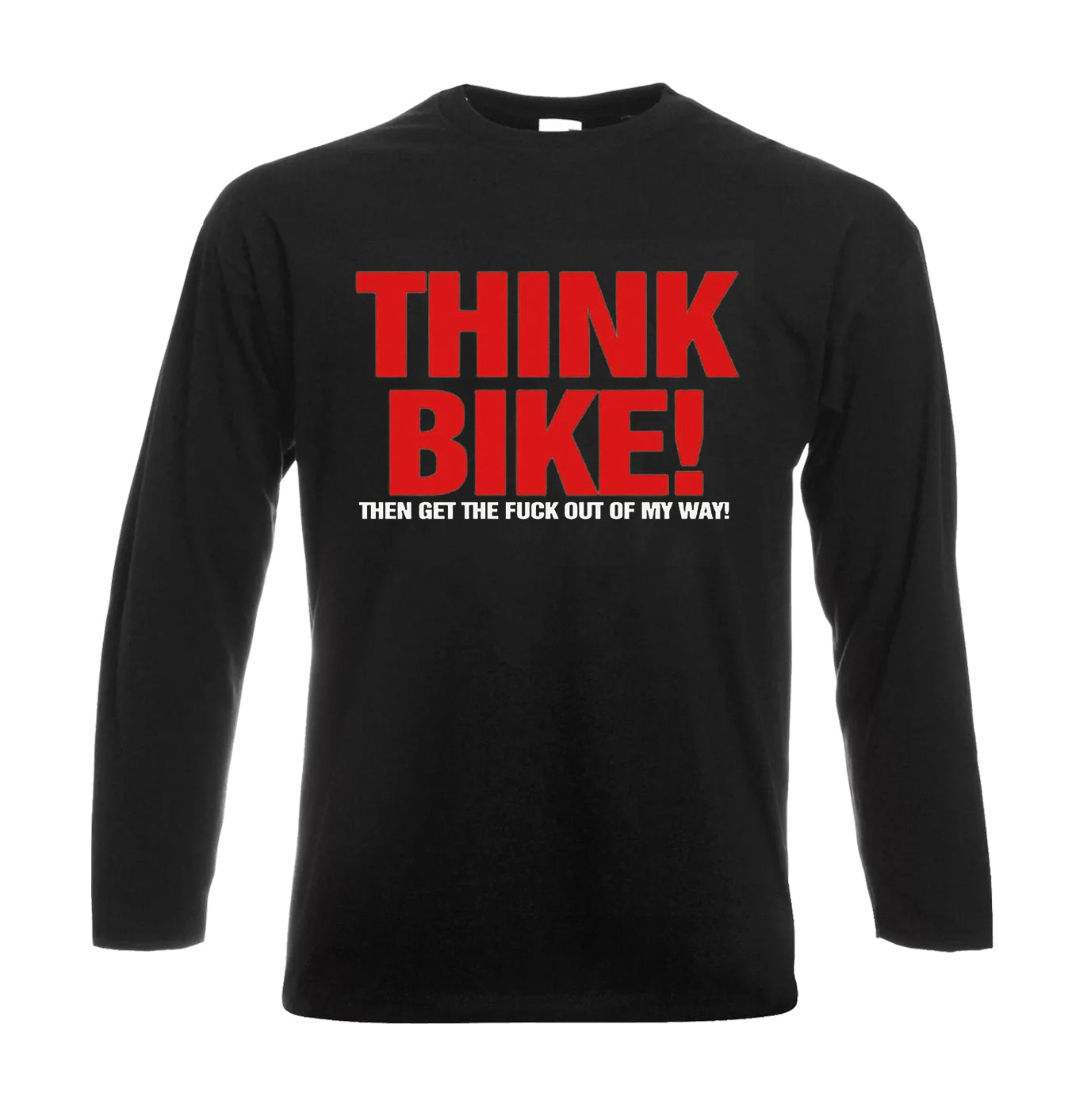 Think Bike Funny | Men's Long Sleeve