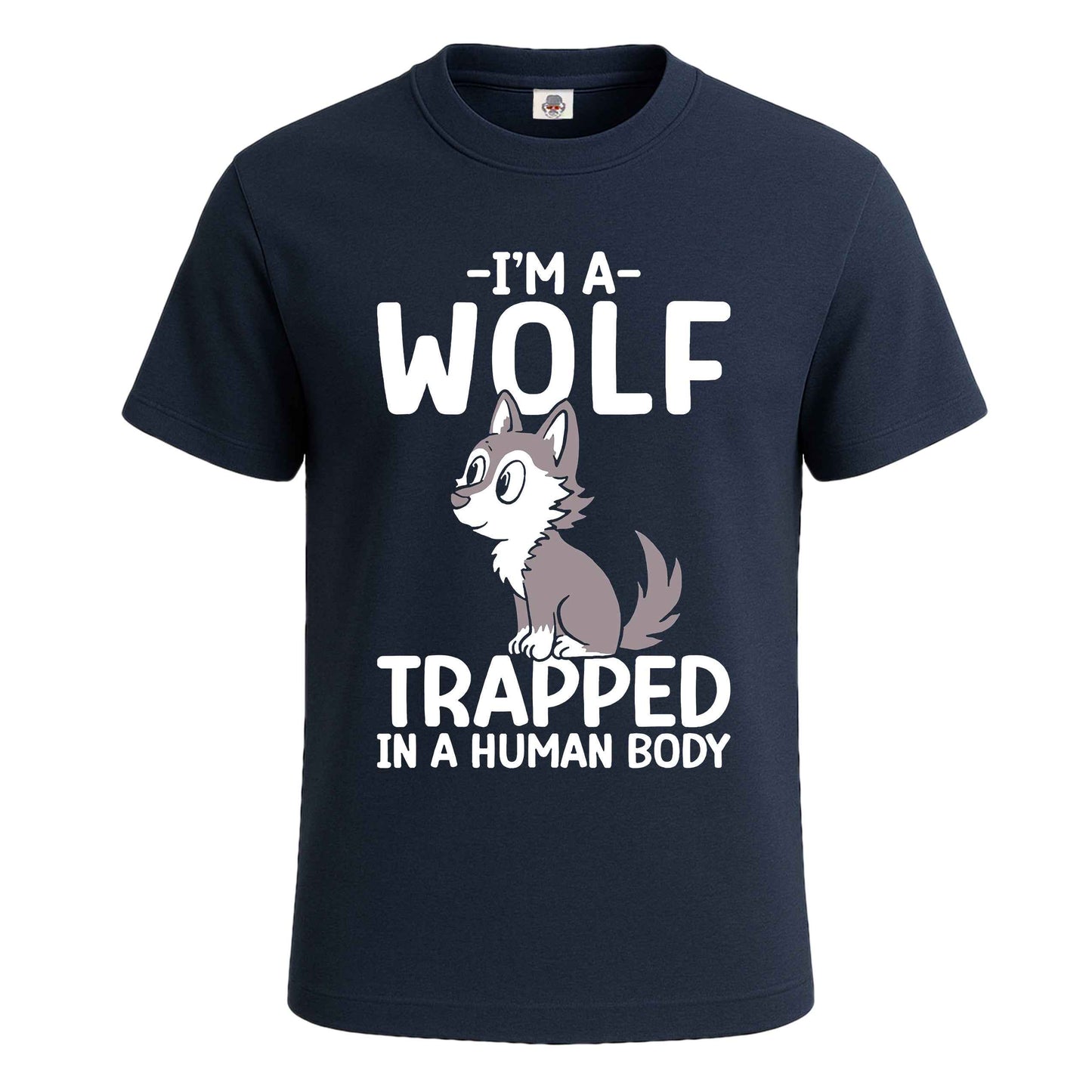 I Am A Wolf Trapped | T-Shirt For Men's
