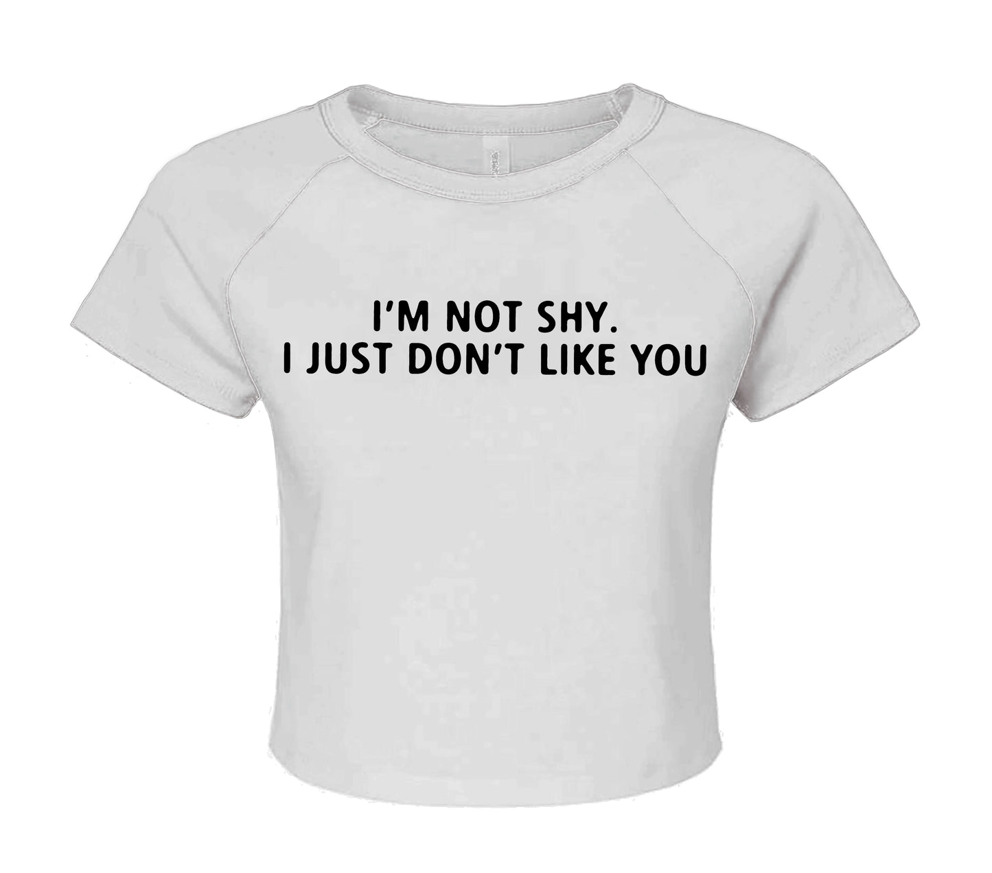 I'M NOT SHY | CROP TOP FOR LADIES