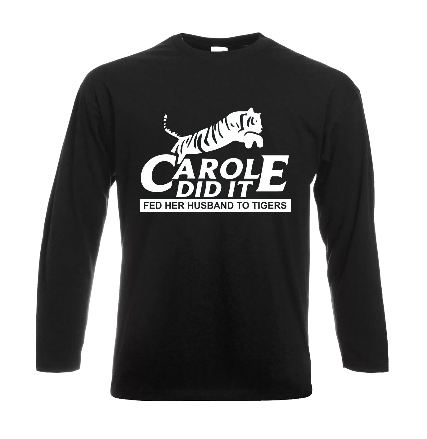 CAROLE DID IT FED | Men's Long Sleeve