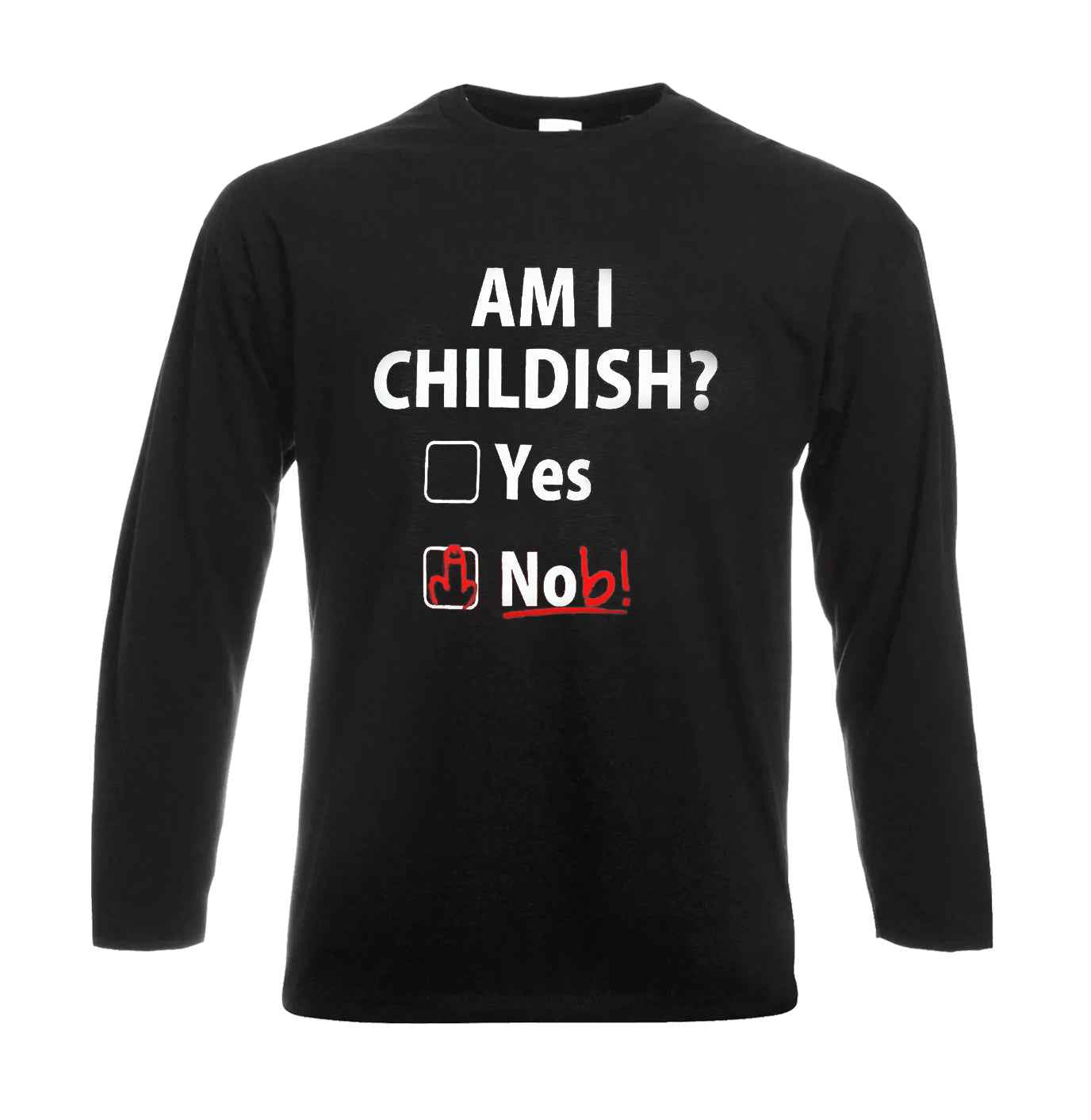 Am I Childish | Men's Long Sleeve