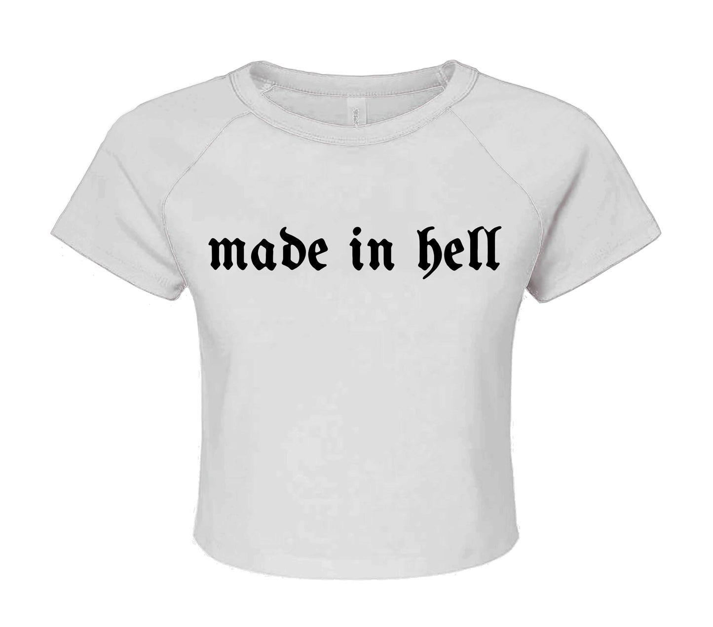 MADE IN HELL | CROP TOP FOR LADIES