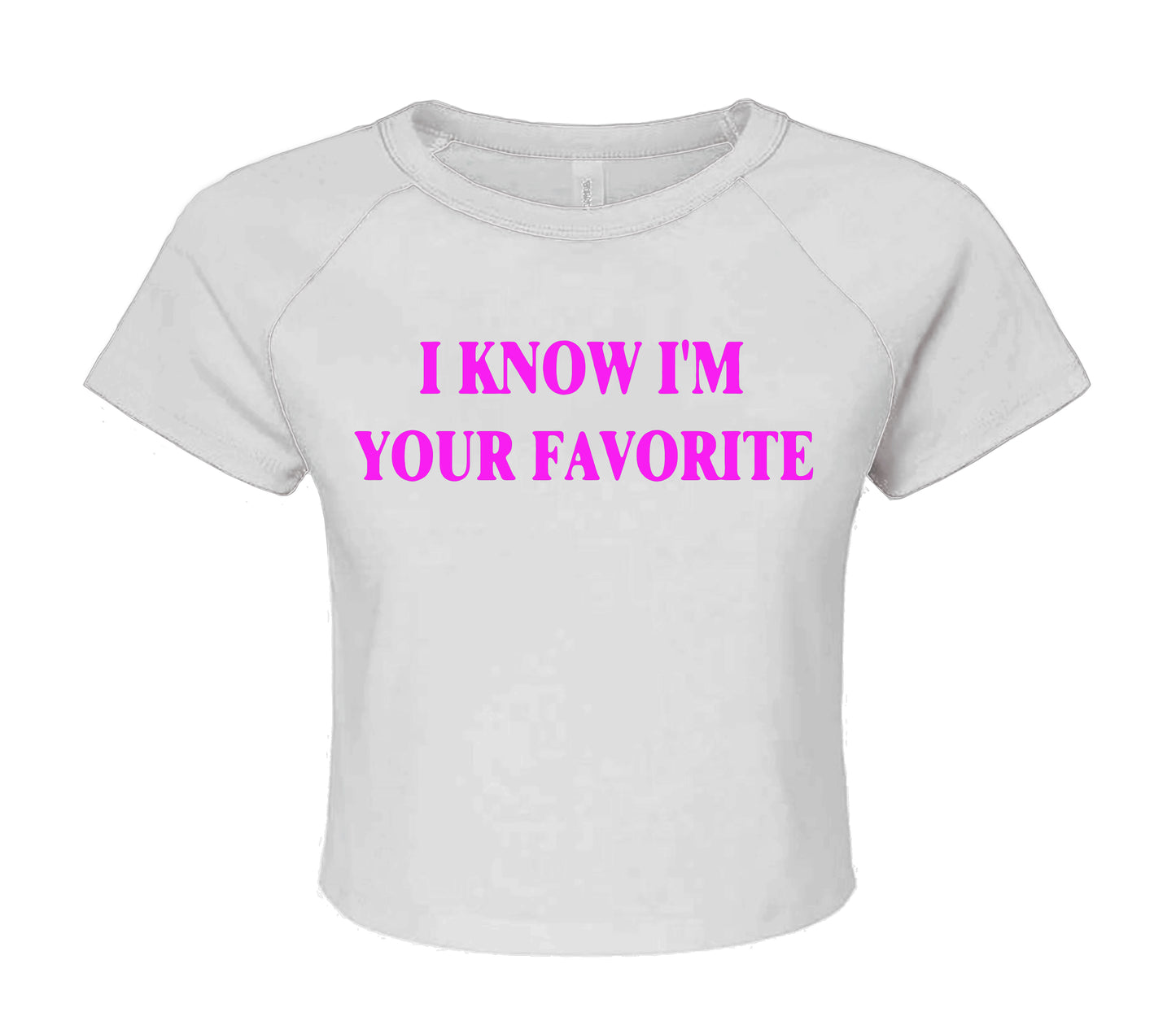 I KNOW I'M YOUR | CROP TOP FOR LADIES