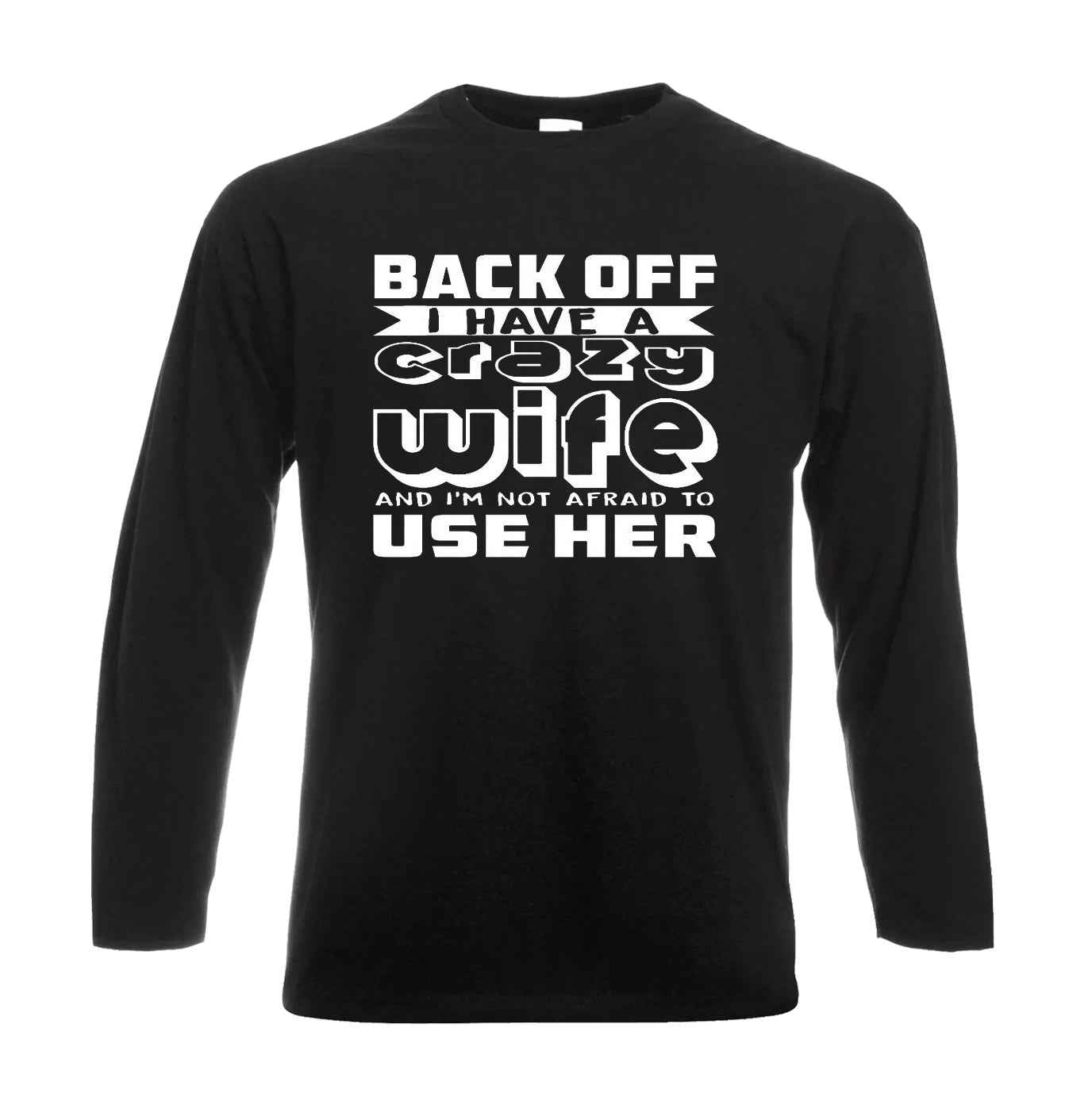 BACK OFF I HAVE | Men's Long Sleeve