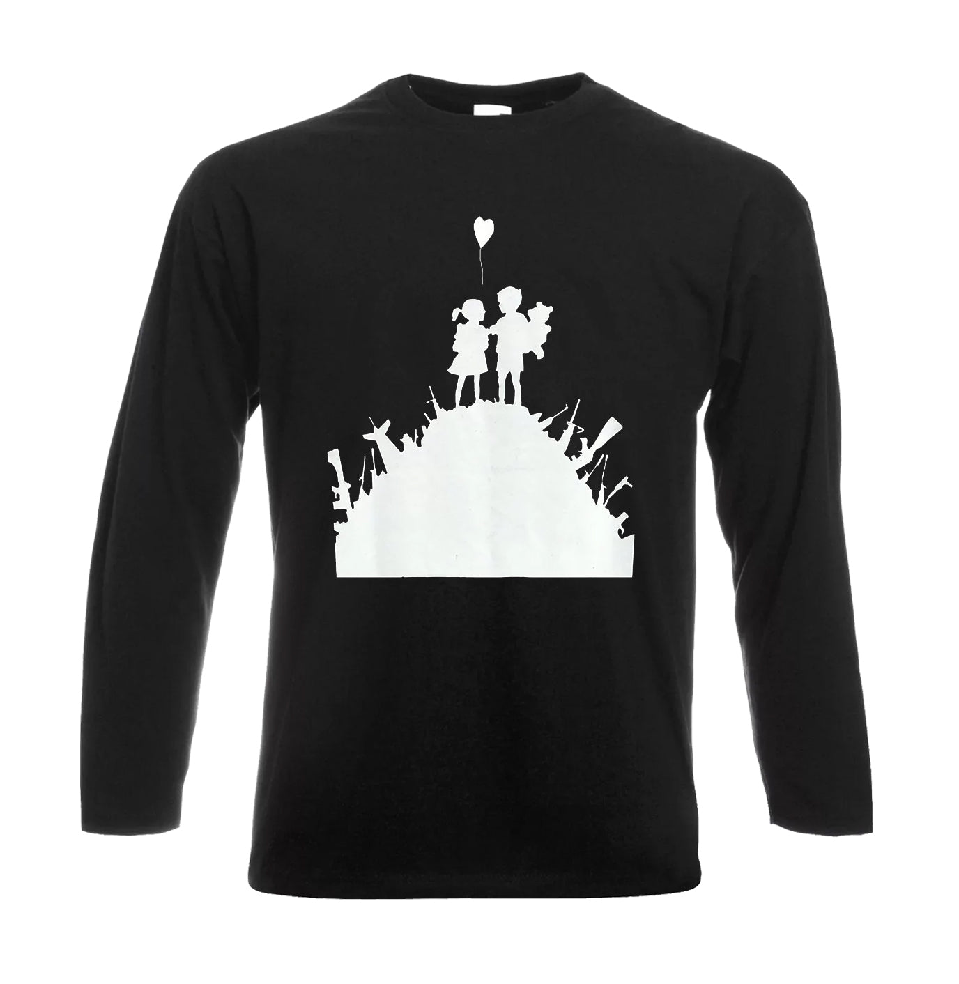 Banksy Kids On | Men's Long Sleeve