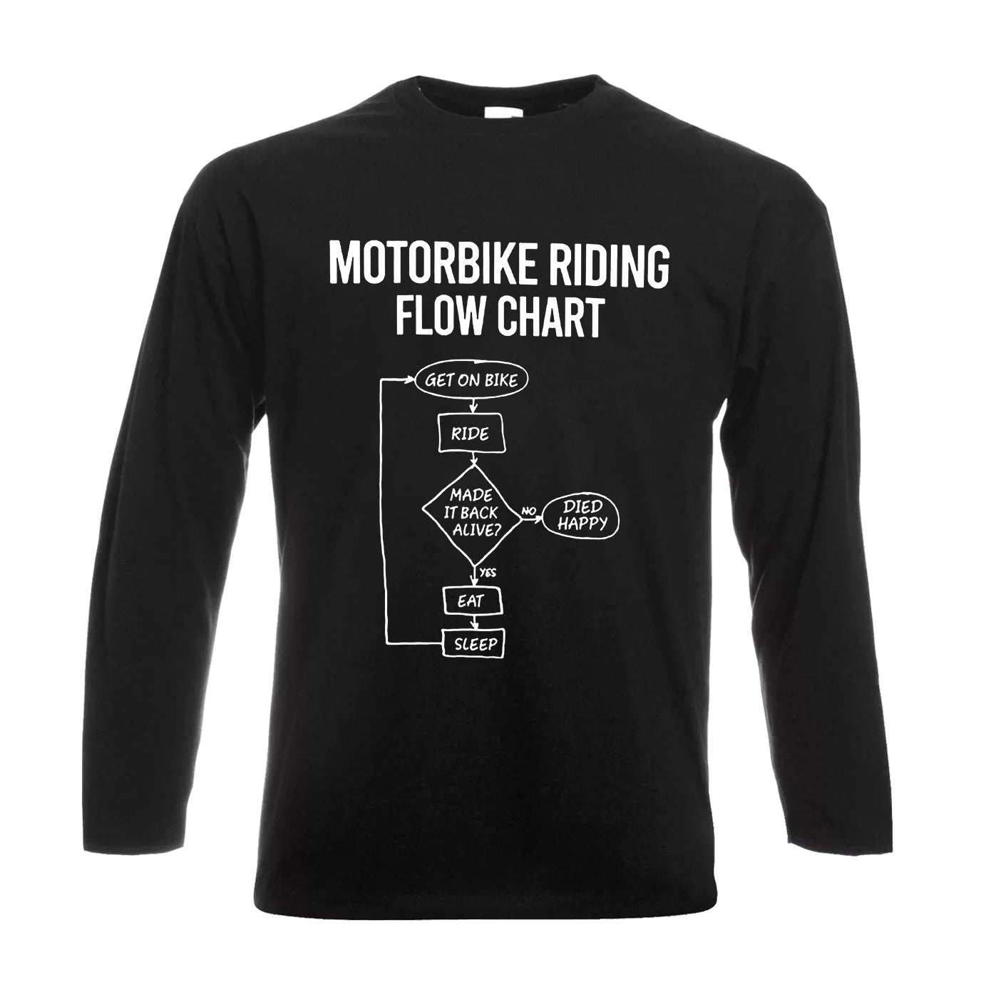 Motorbike Riding | Men's Long Sleeve