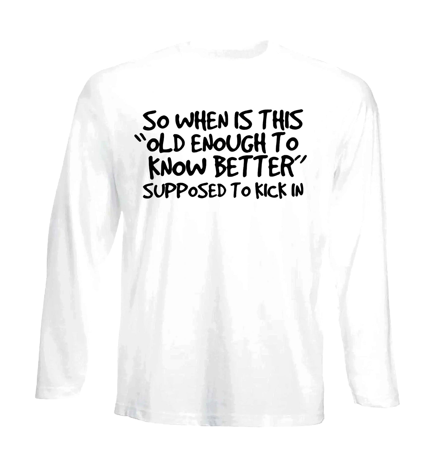 So When Is This | Men's Long Sleeve