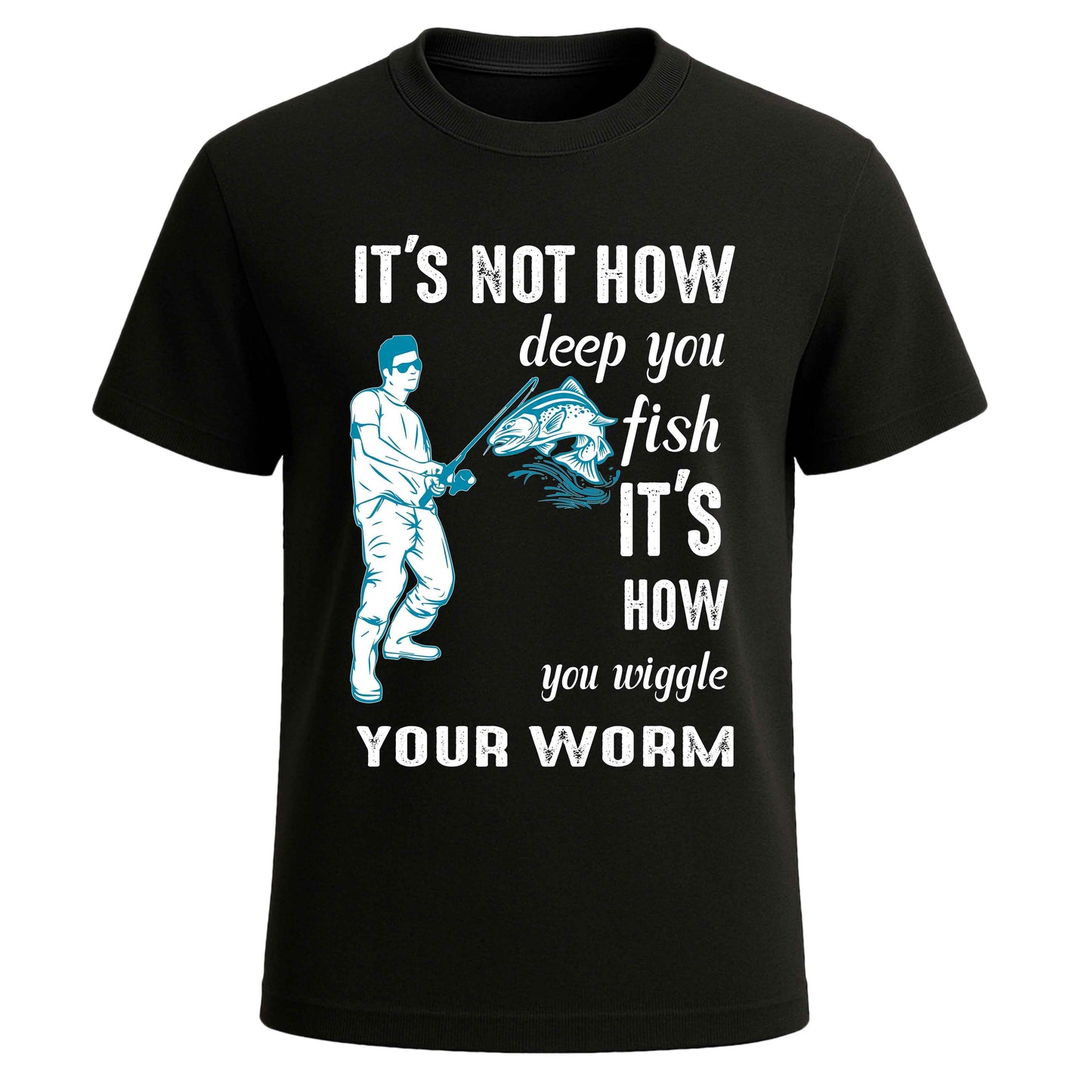 IT'S NOT HOW DEEP MEN'S T-SHIRT