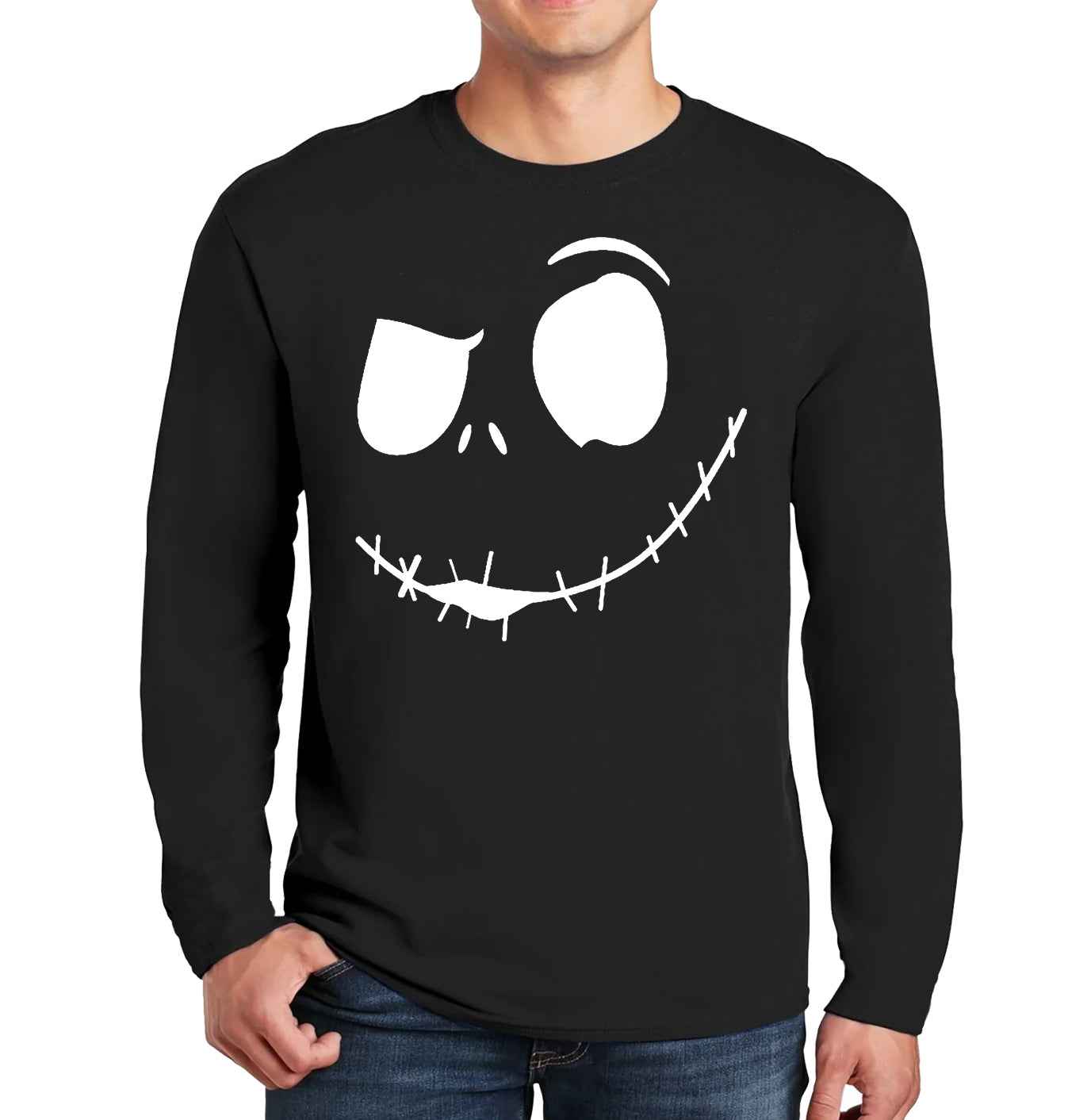 Jack Stitched Up Face | Men's Long Sleeve