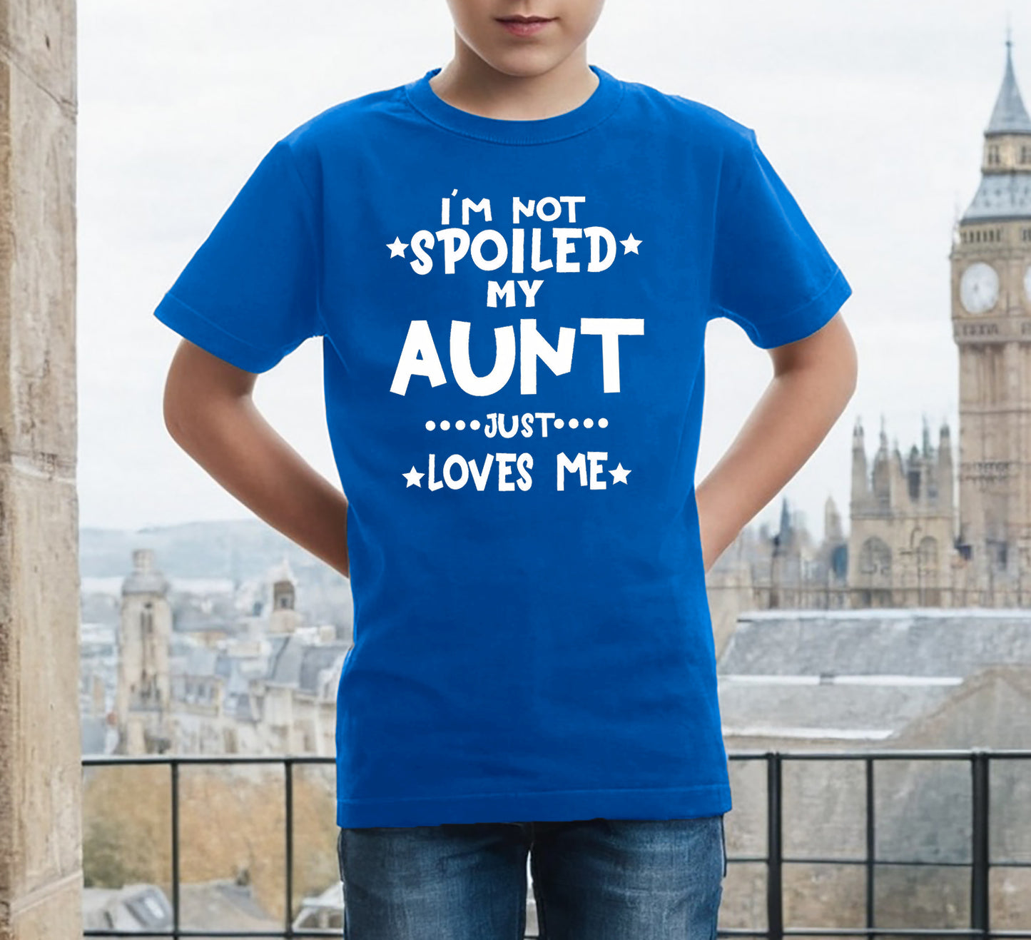 I'M NOT SPOILED MY AUNT | KID'S T-SHIRT I'M NOT SPOILED MY AUNT | KID'S T-SHIRT