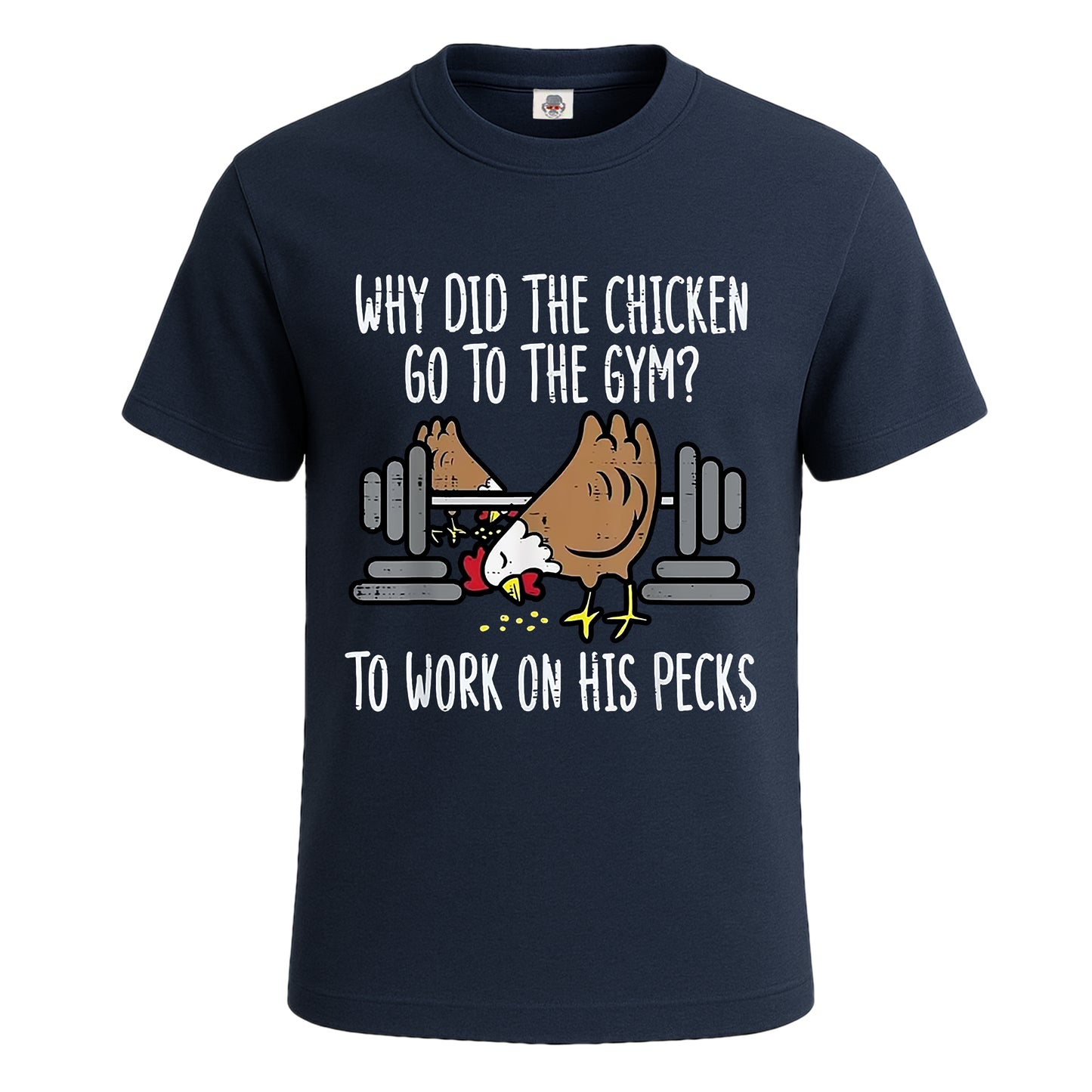 Why Did The Chicken | T-Shirt For Men's