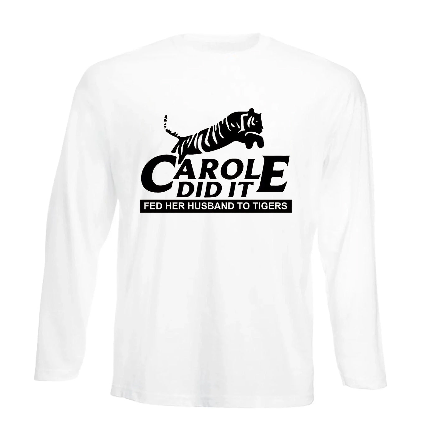 CAROLE DID IT FED | Men's Long Sleeve