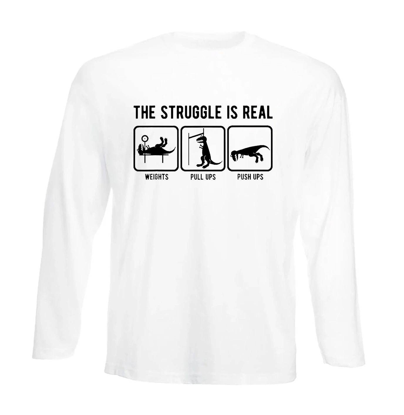 THE STRUGGLE | Men's Long Sleeve