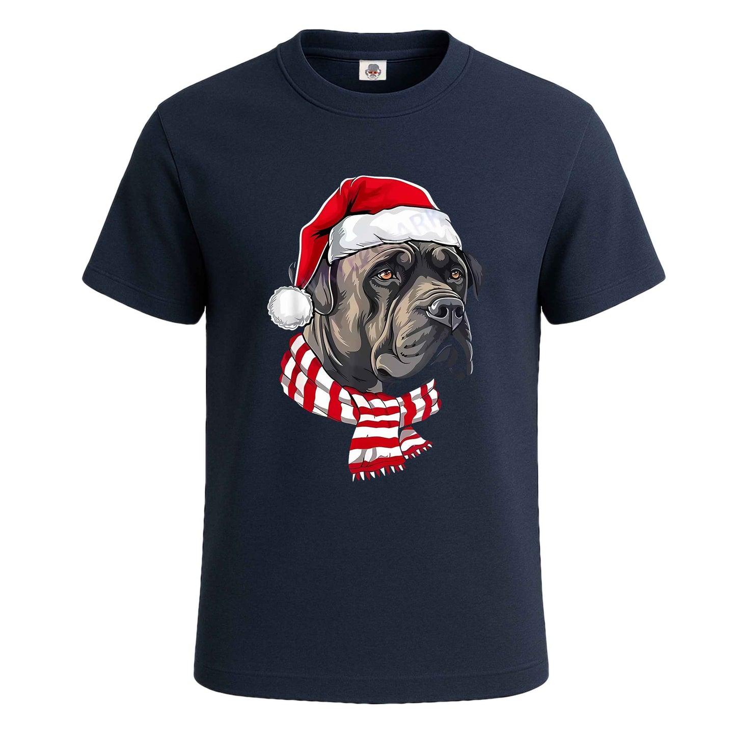 Xmas Bulldog Santat |T-Shirt For Men's