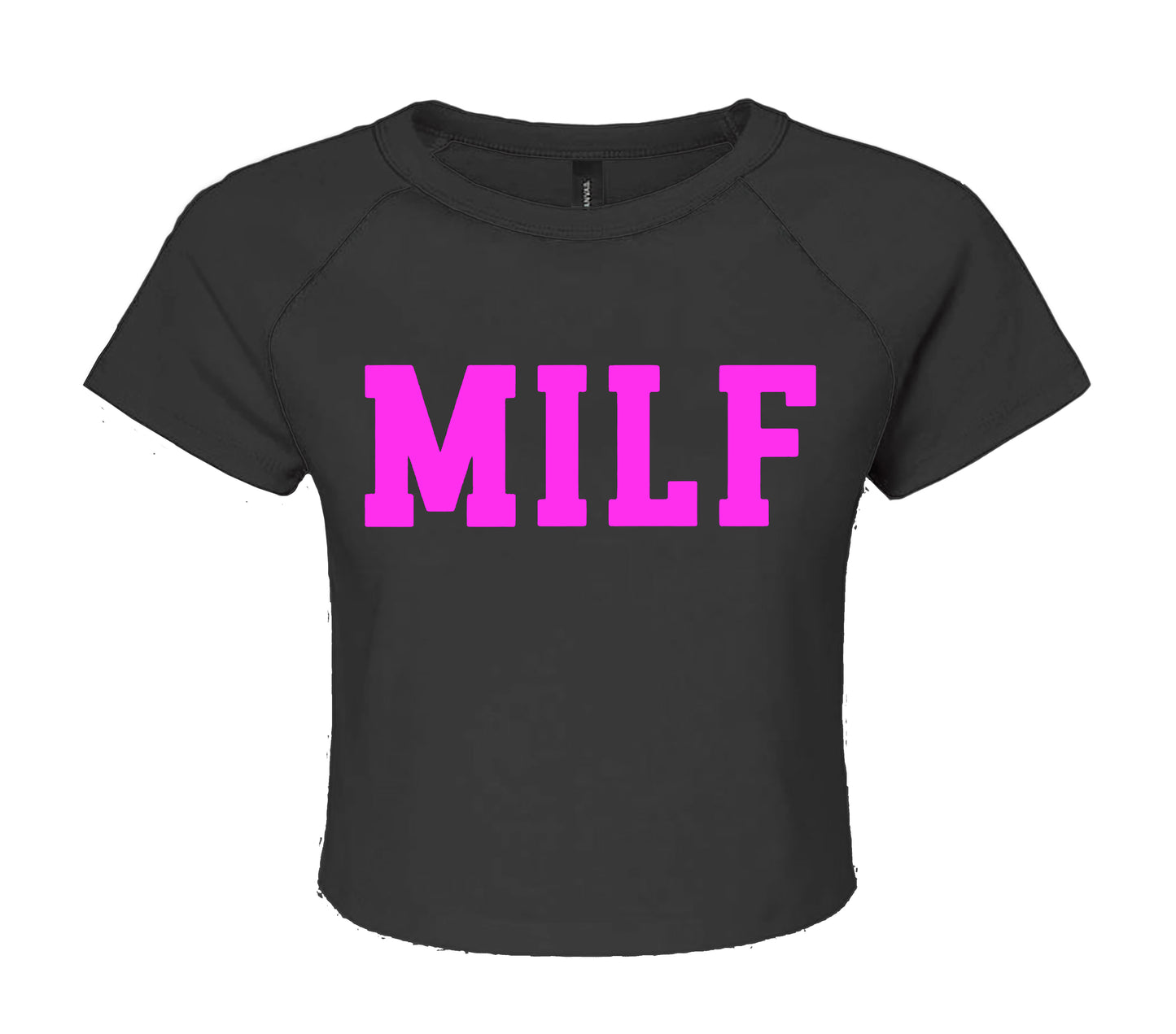 MILF COOL SLOGAN | LADIES CROP TOP