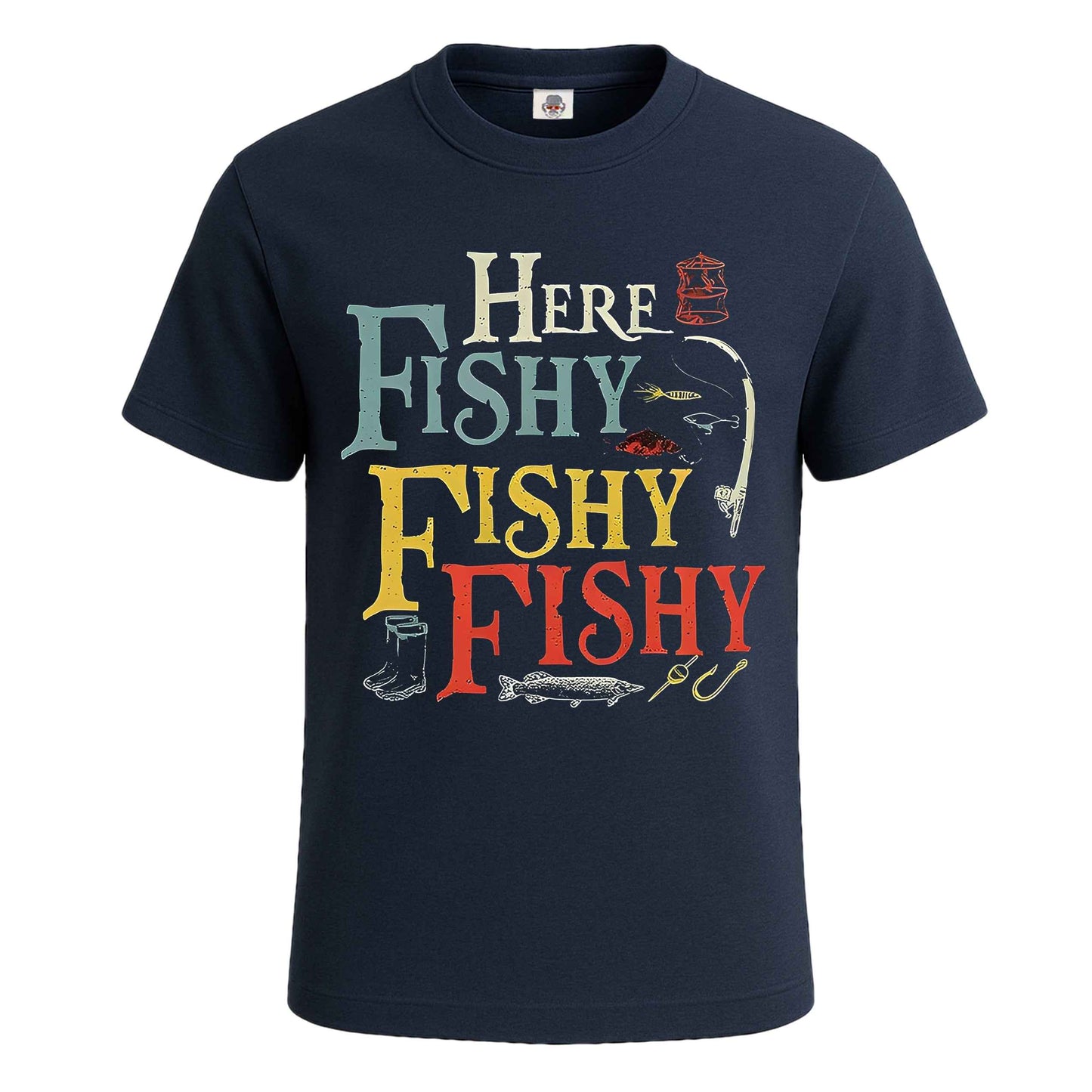 Here Fishy Fishy | T-Shirt For Men's