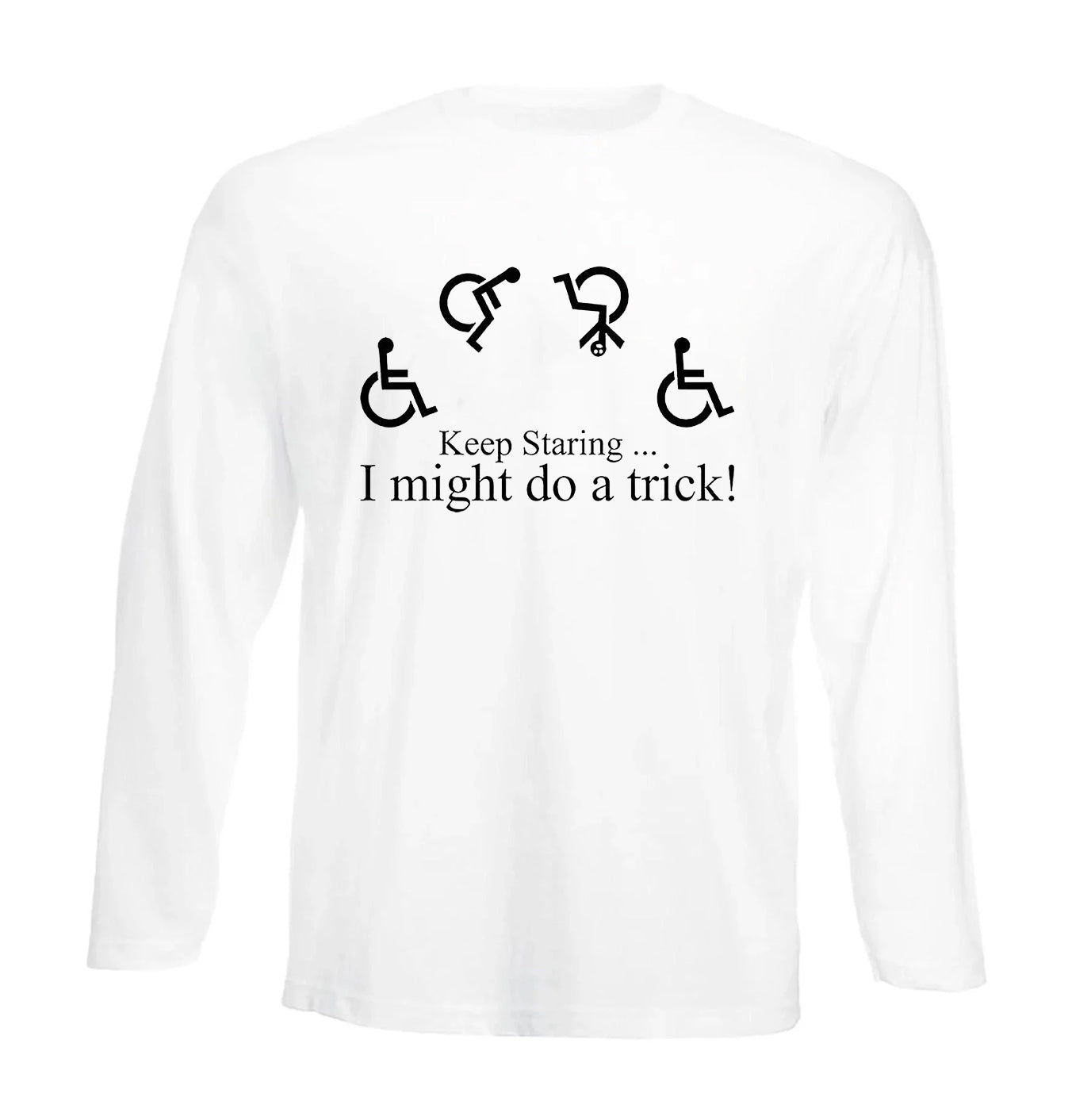 Keep Staring | Men's Long SleevE