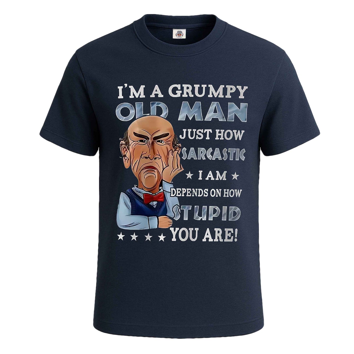 Honorary Member Grumpy | T-Shirt For Men's NAVY T-SHIRT Honorary Member Grumpy | T-Shirt For Men's