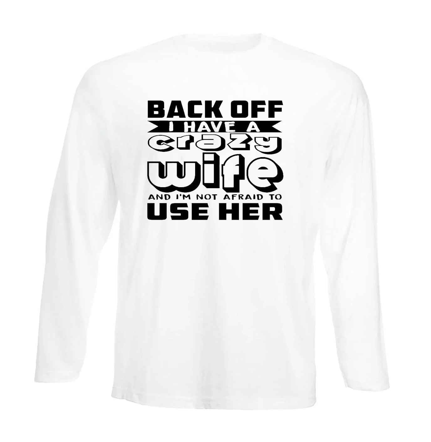 BACK OFF I HAVE | Men's Long Sleeve