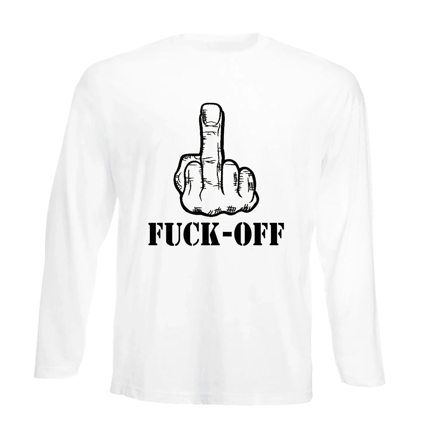 Middle Finger| Men's Long Sleeve
