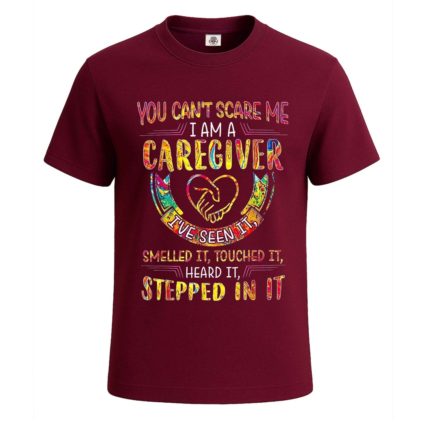 You Can't Scare Me | T-Shirt For Men's Maroon You Can't Scare Me | T-Shirt For Men's