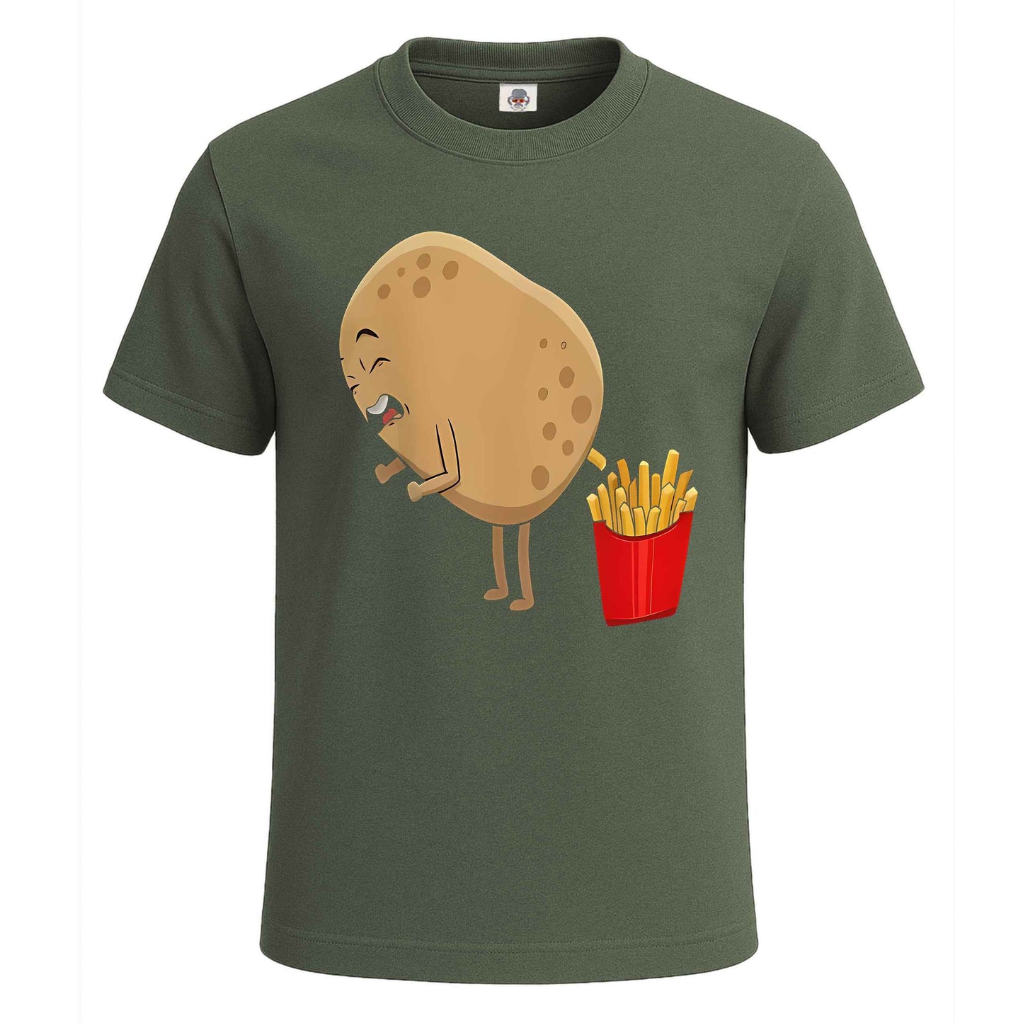 Potato Pooping Fries | T-Shirt For Men's
