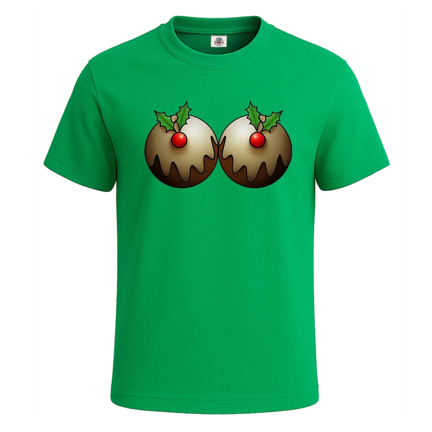 Christmas Pudding Boobs | T-Shirt For Men's