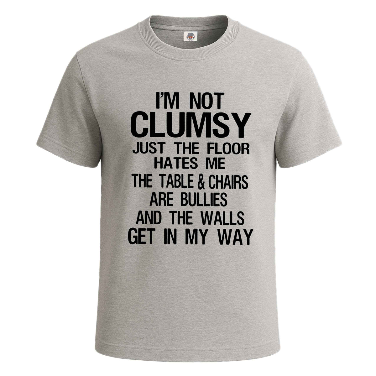 I Am Not Clumsy I'ts | T-Shirt For Men's SPORT GREY T-SHIRT I Am Not Clumsy I'ts | T-Shirt For Men's
