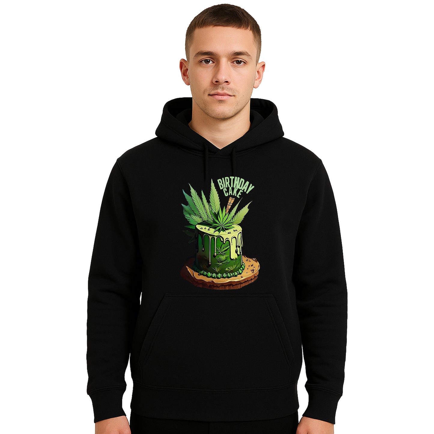 Birthday Cake Cannabis | Hoody For Men's Birthday Cake Cannabis | Hoody For Men's