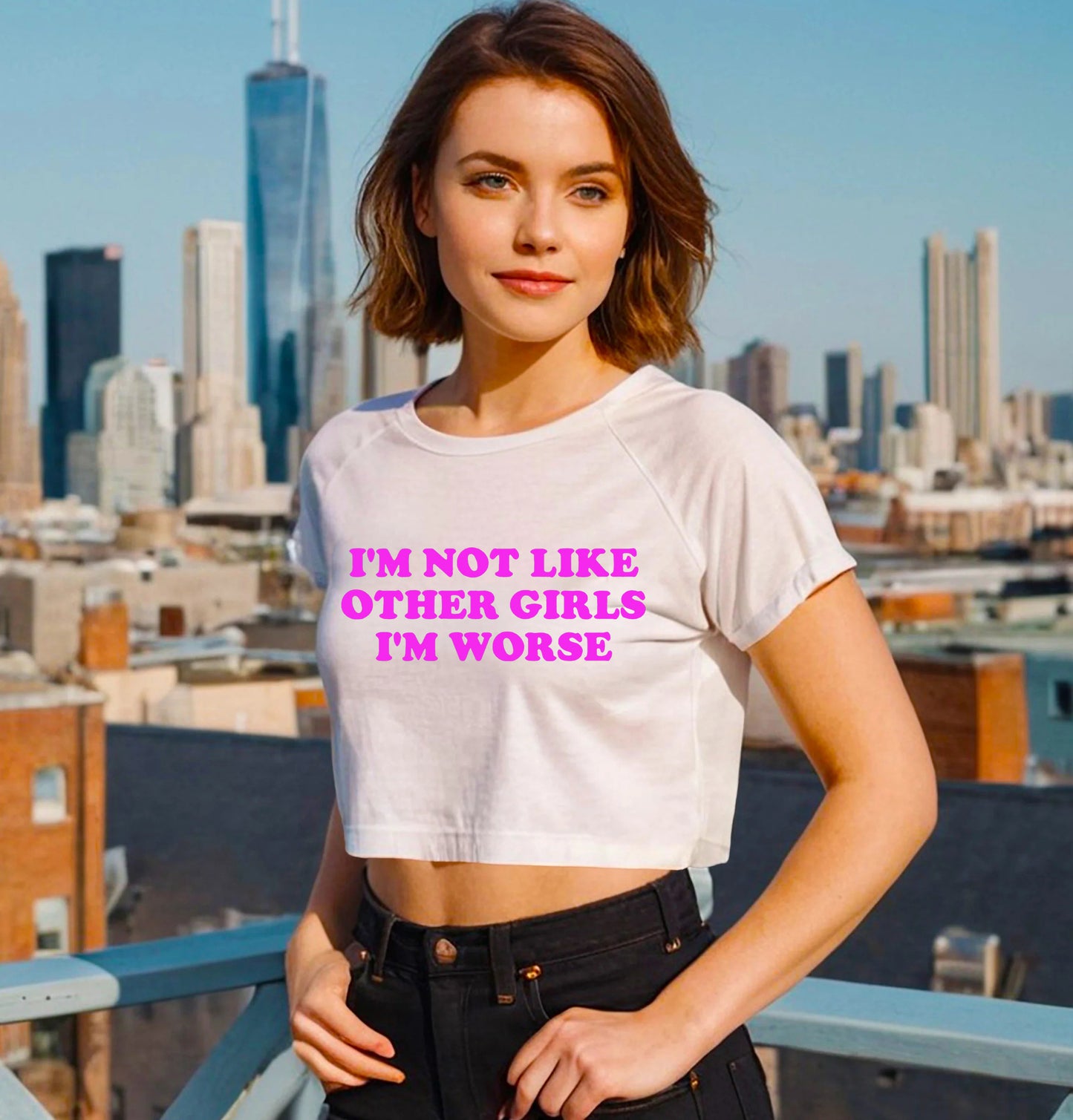 I'M NOT LIKE | CROP TOP FOR LADIES